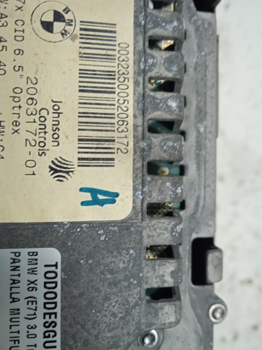 Pantalla multifuncion bmw serie x6 (e7172) 