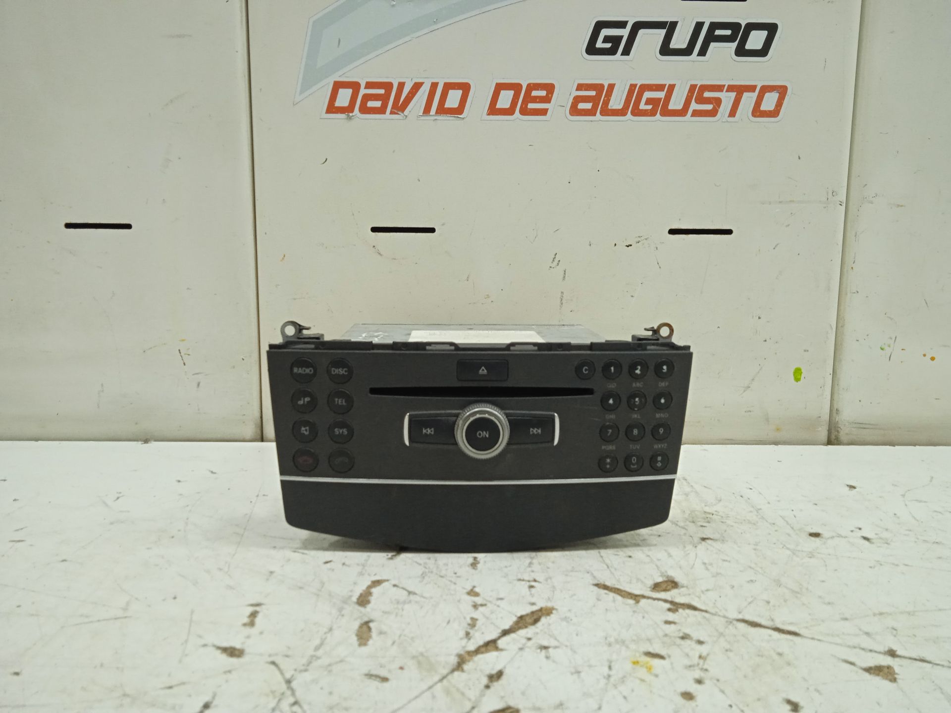 Sistema audio / radio cd mercedes-benz clase c (bm 204) familiar c 200 t cdi blueefficiency (20