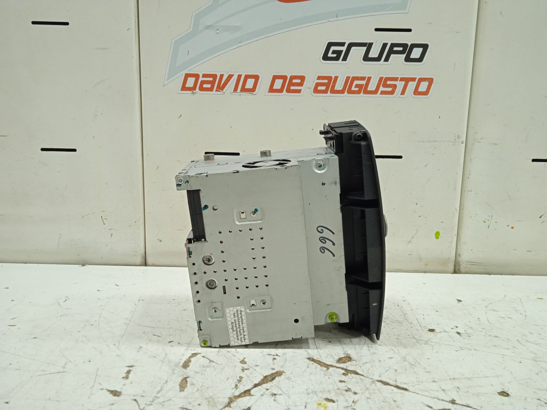 Sistema audio / radio cd mercedes-benz clase c (bm 204) familiar c 200 t cdi blueefficiency (20