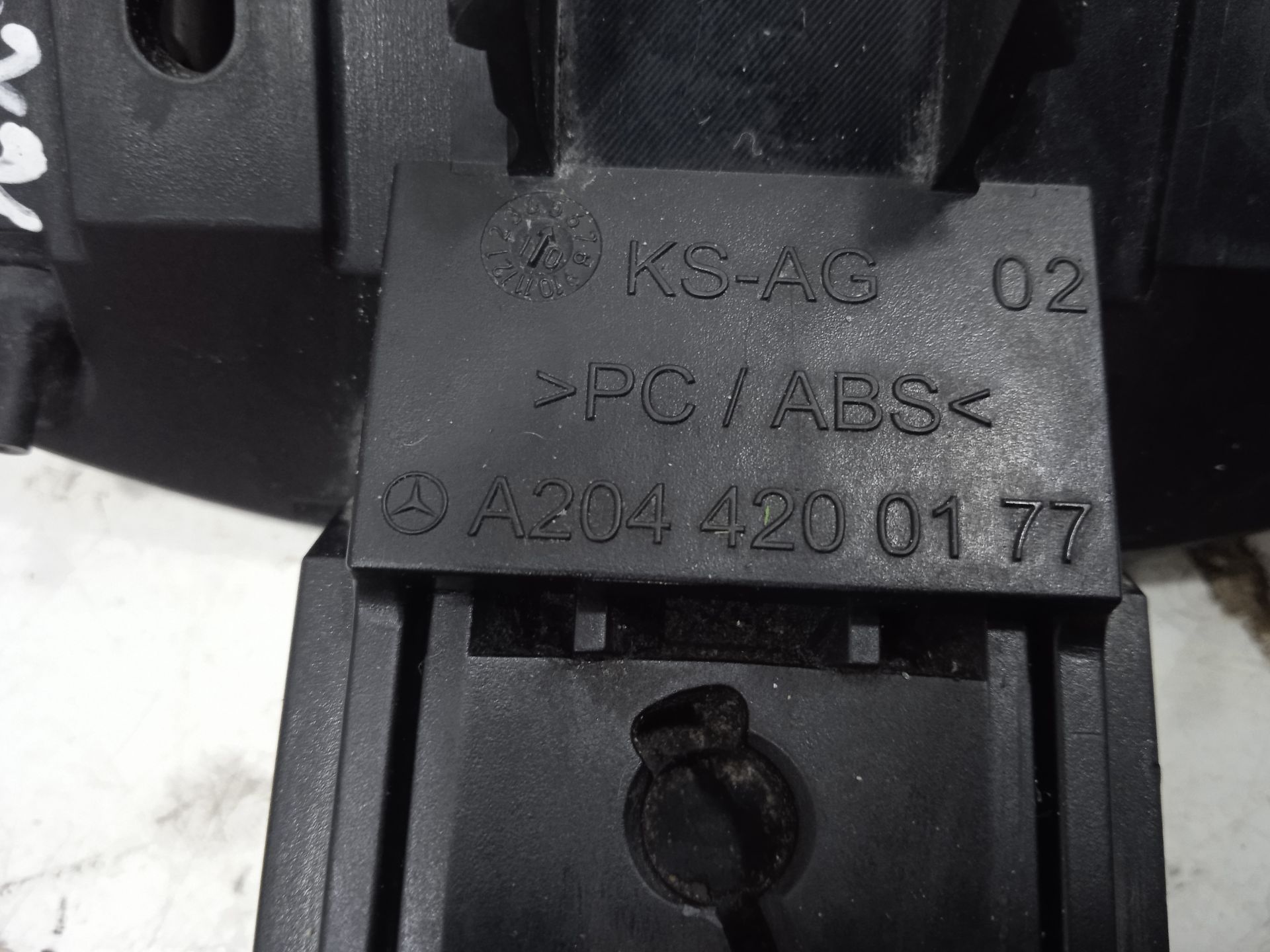 Freno de mano electrico mercedes-benz clase c (bm 204) familiar c 200 t cdi blueefficiency (20