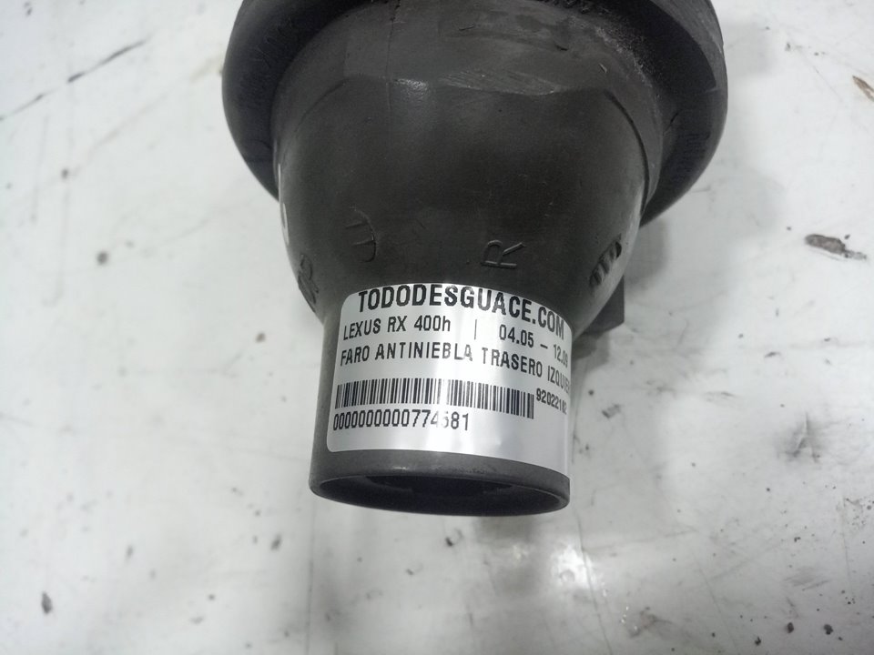 Faro antiniebla trasero izquierdo lexus rx (mcugsumhu3) 400h