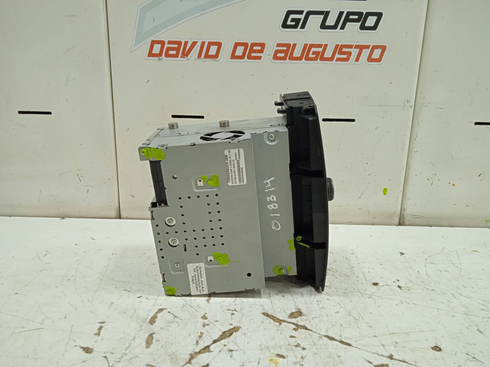 Sistema audio / radio cd mercedes-benz clase c (bm 204) berlina c 300 cdi 4matic blueefficien