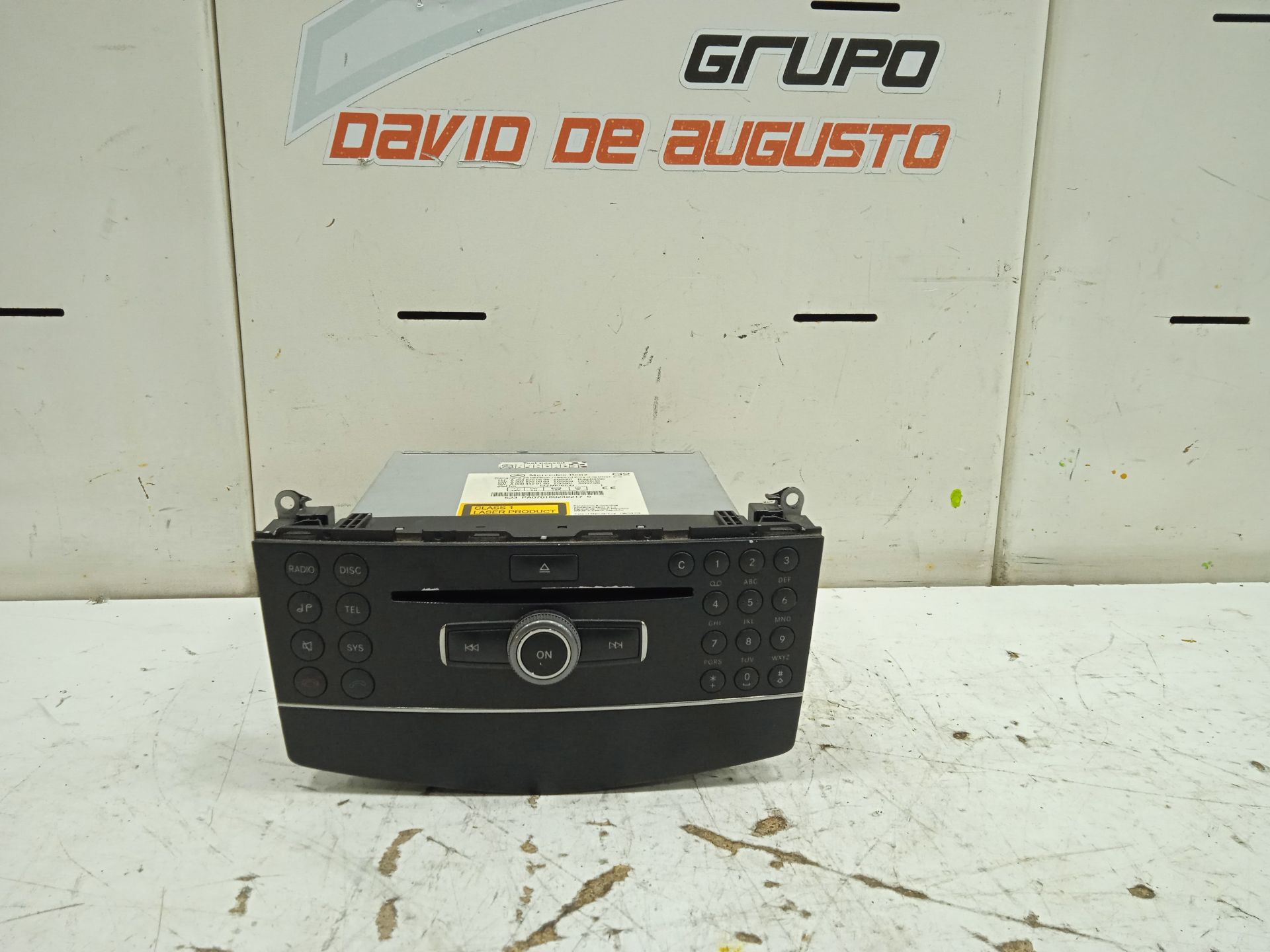 Sistema audio / radio cd mercedes-benz clase c (bm 204) berlina c 300 cdi 4matic blueefficien