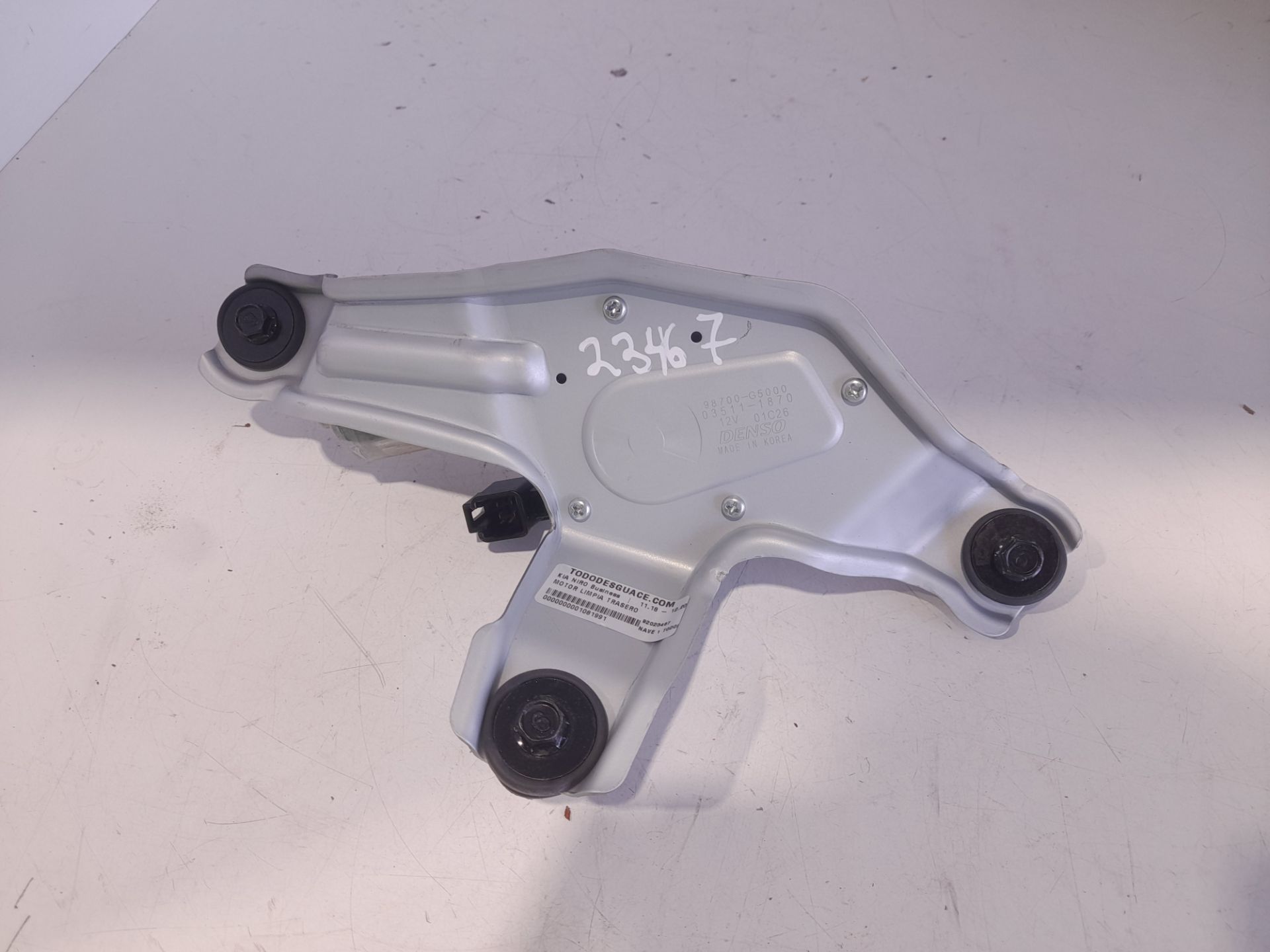 Motor limpia trasero kia niro (de) business