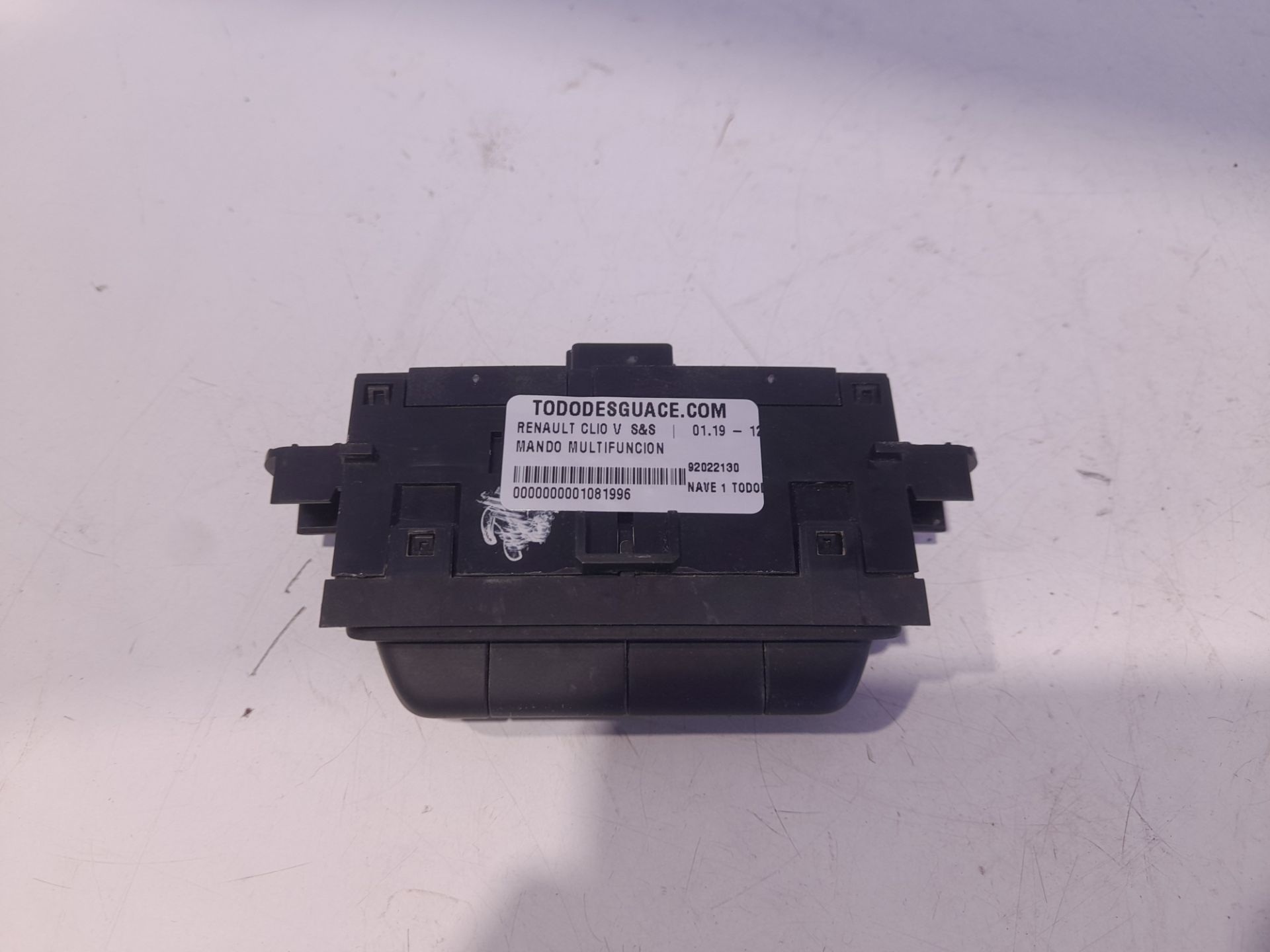 Mando multifuncion renault  no identificado