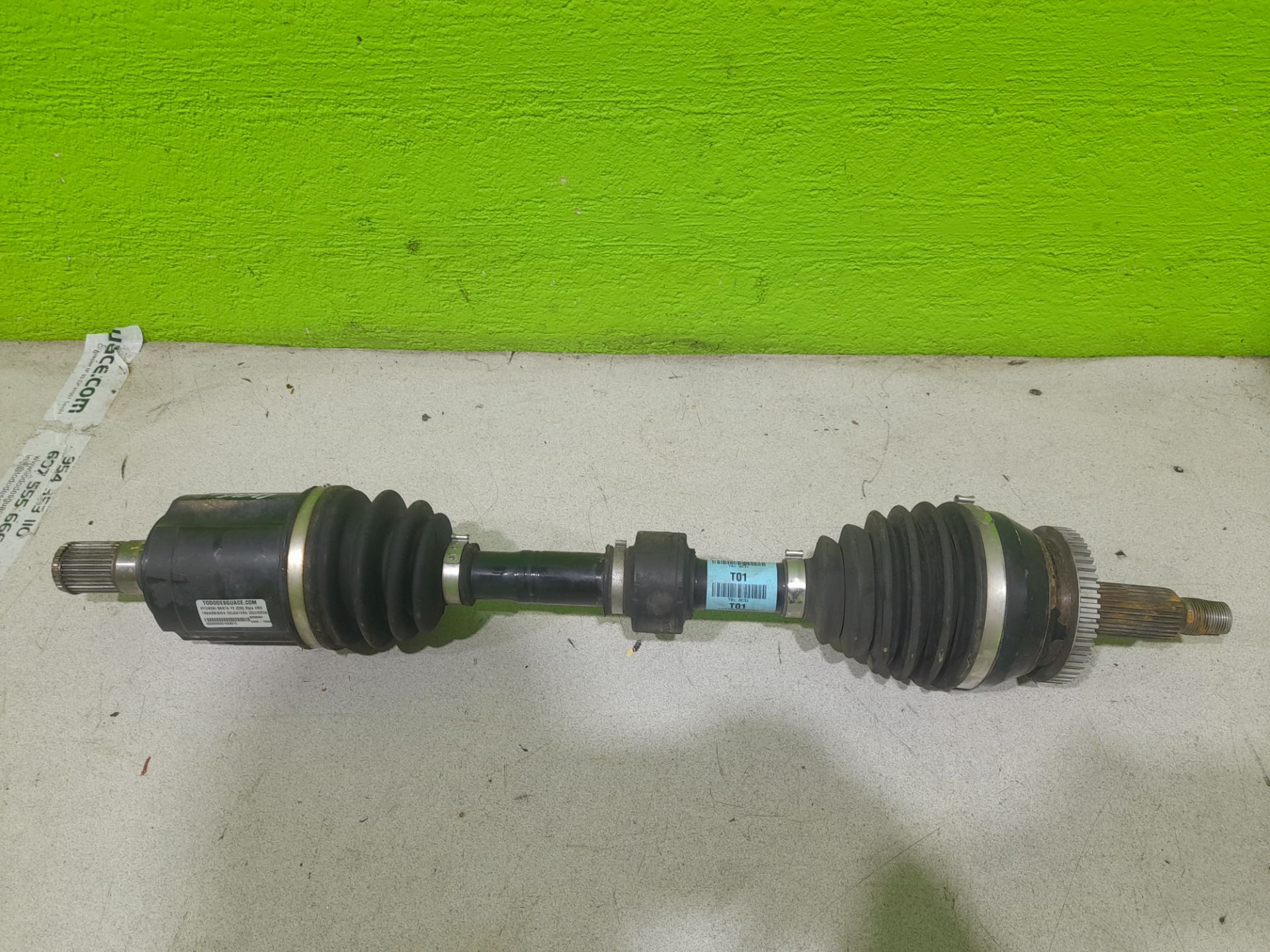 Transmision delantera izquierda   no identificado