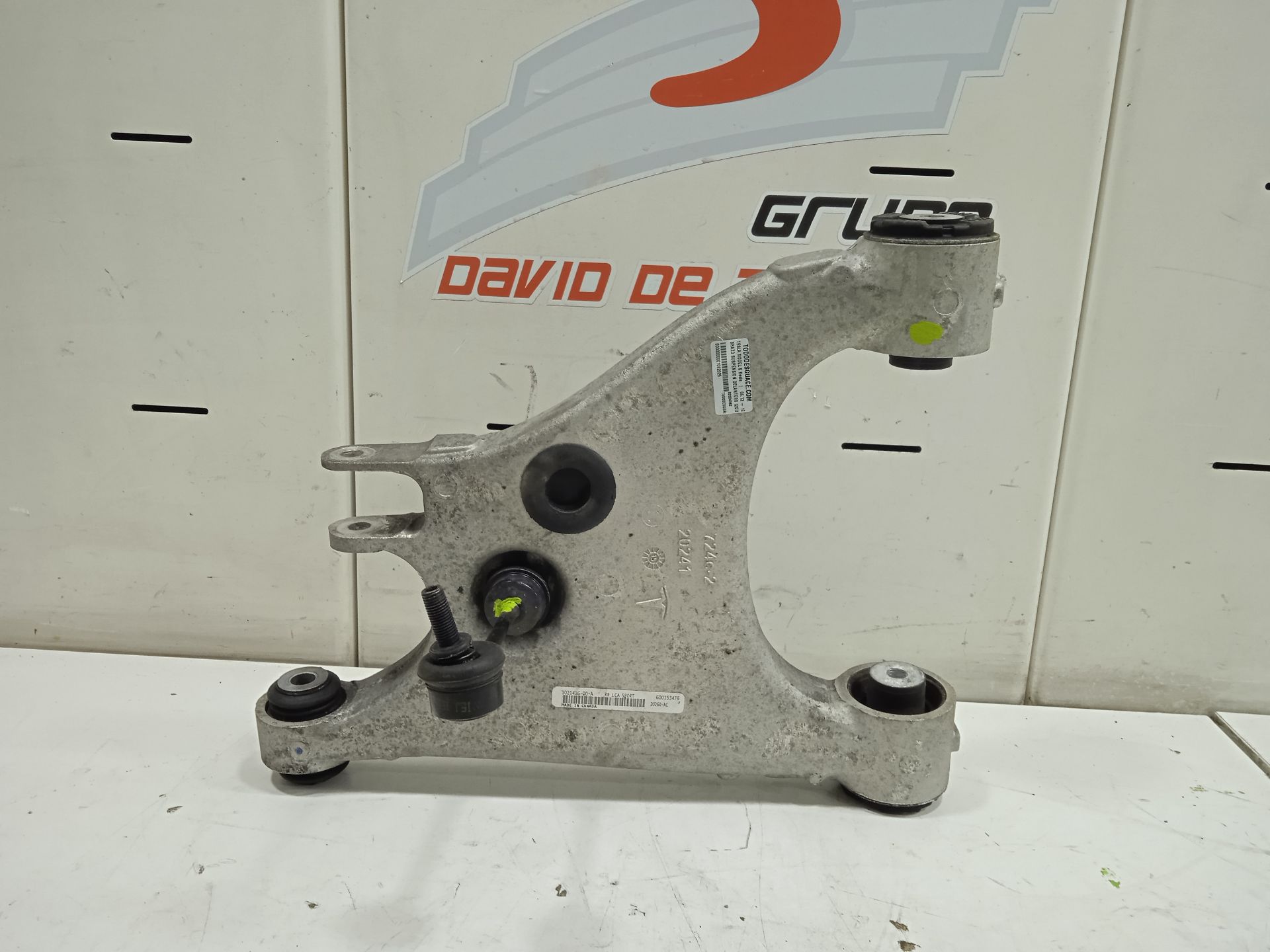 Brazo suspension delantero izquierdo tesla model s basis