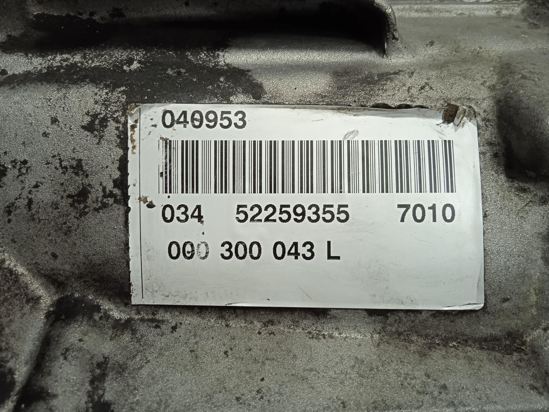 Caja cambios lt  46  caja cerrada