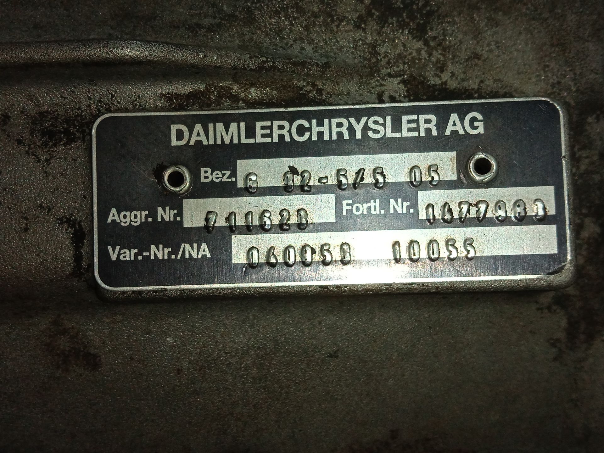 Caja cambios lt  46  caja cerrada