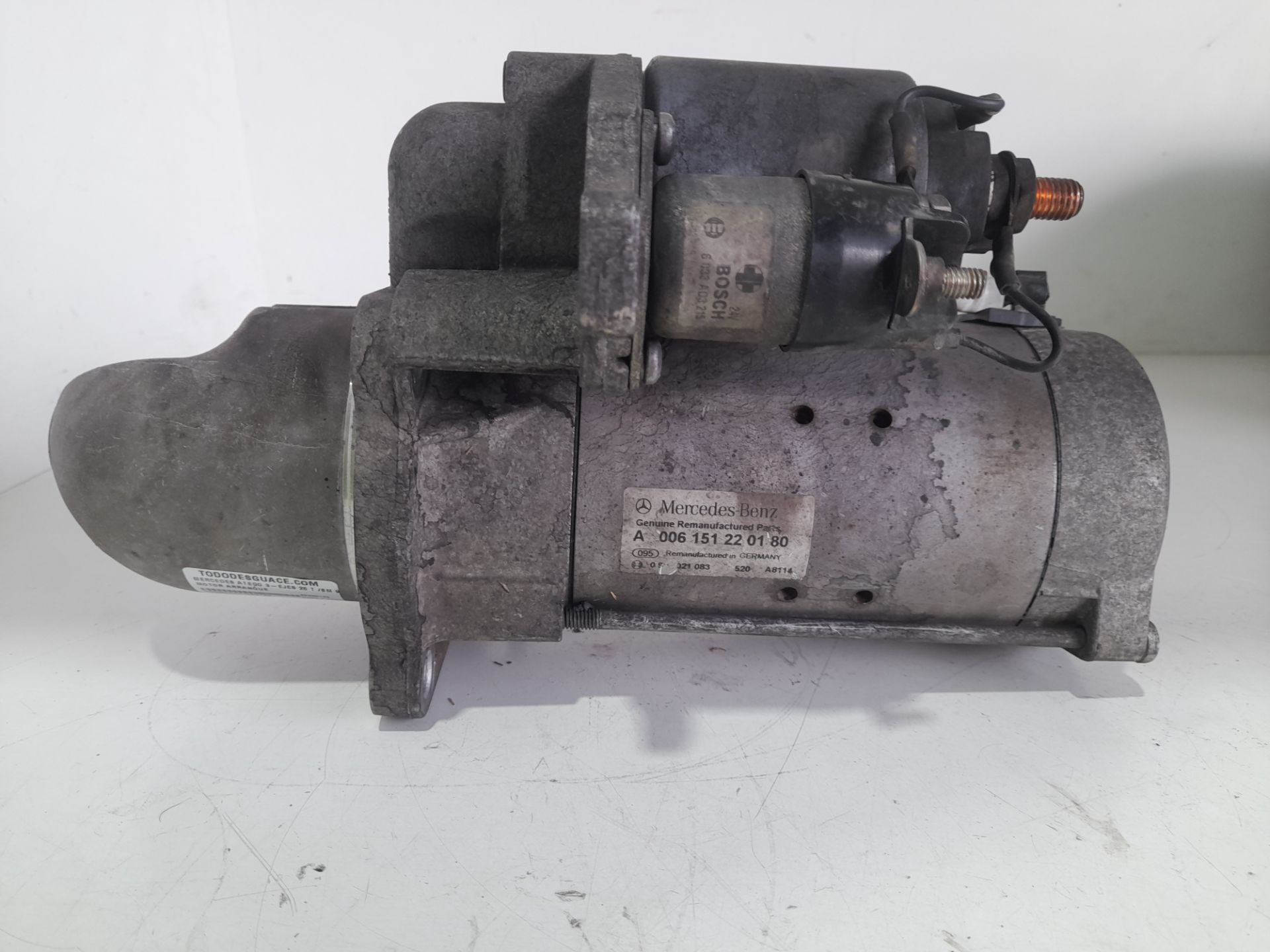 Motor arranque   no identificado