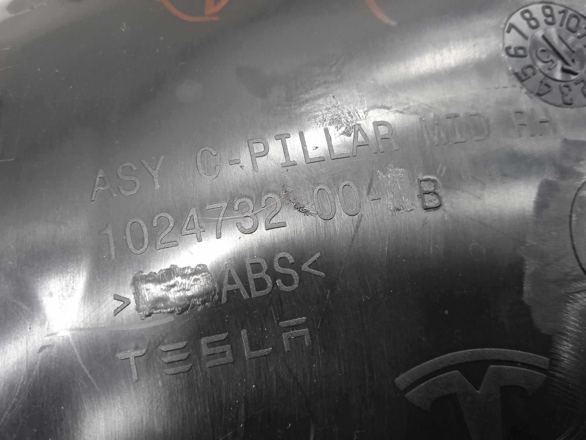 Cinturon seguridad trasero derecho tesla model s basis