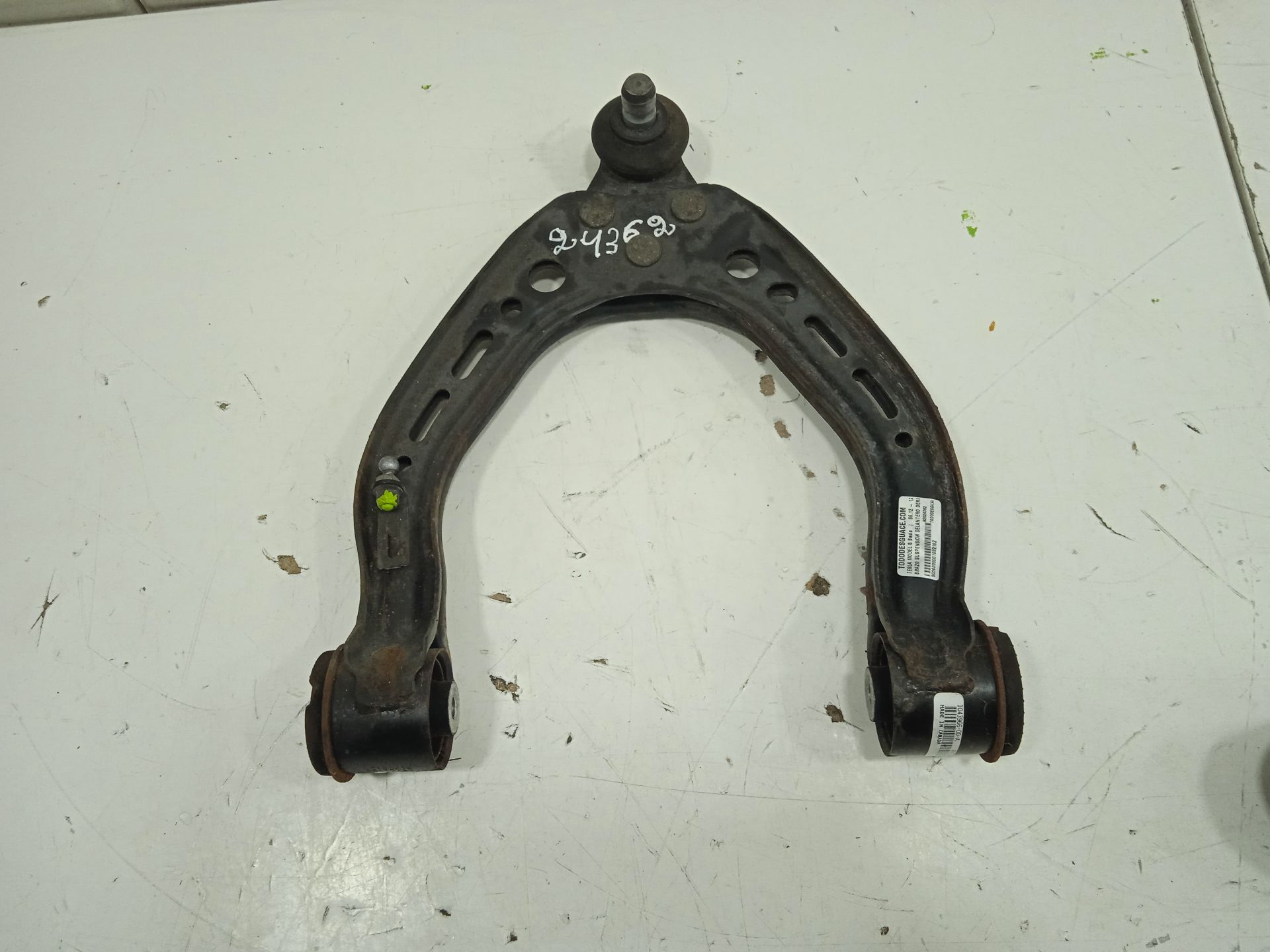 Brazo suspension delantero derecho tesla model s basis