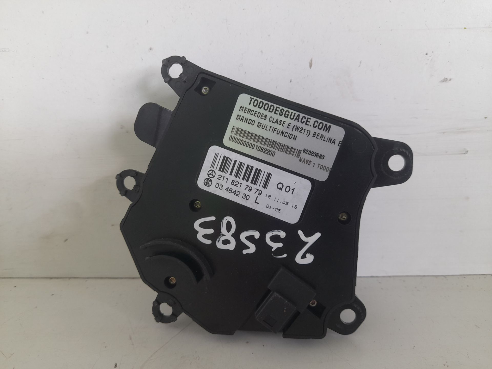 Mando multifuncion mercedes-benz clase e (bm 211) berlina e 320 cdi (211.022)