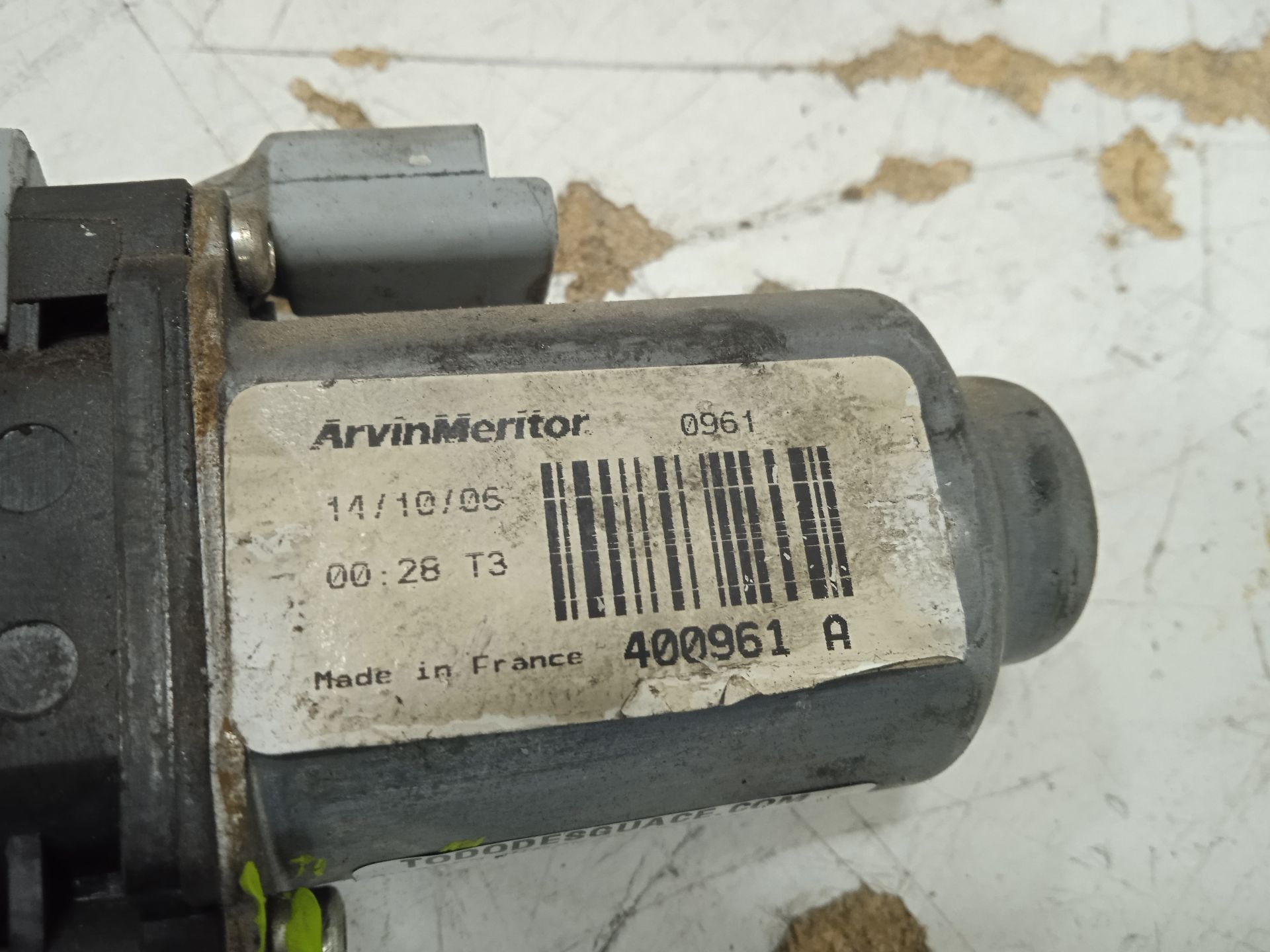 Elevalunas trasero derecho citroen jumpy chapa confort largo 900kg