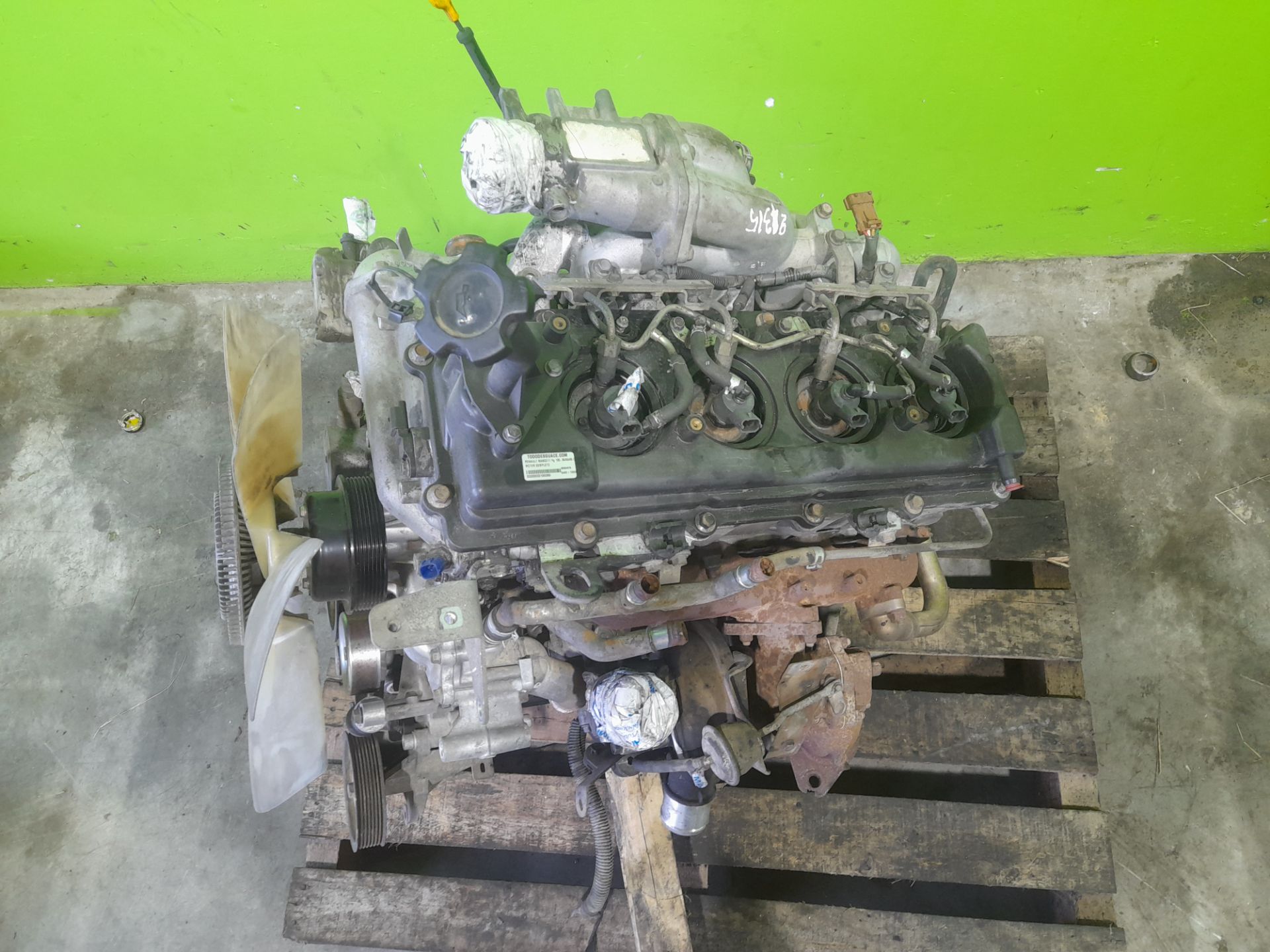 Motor completo renault mascott (2004) fg 120. 355565 cabina indivi