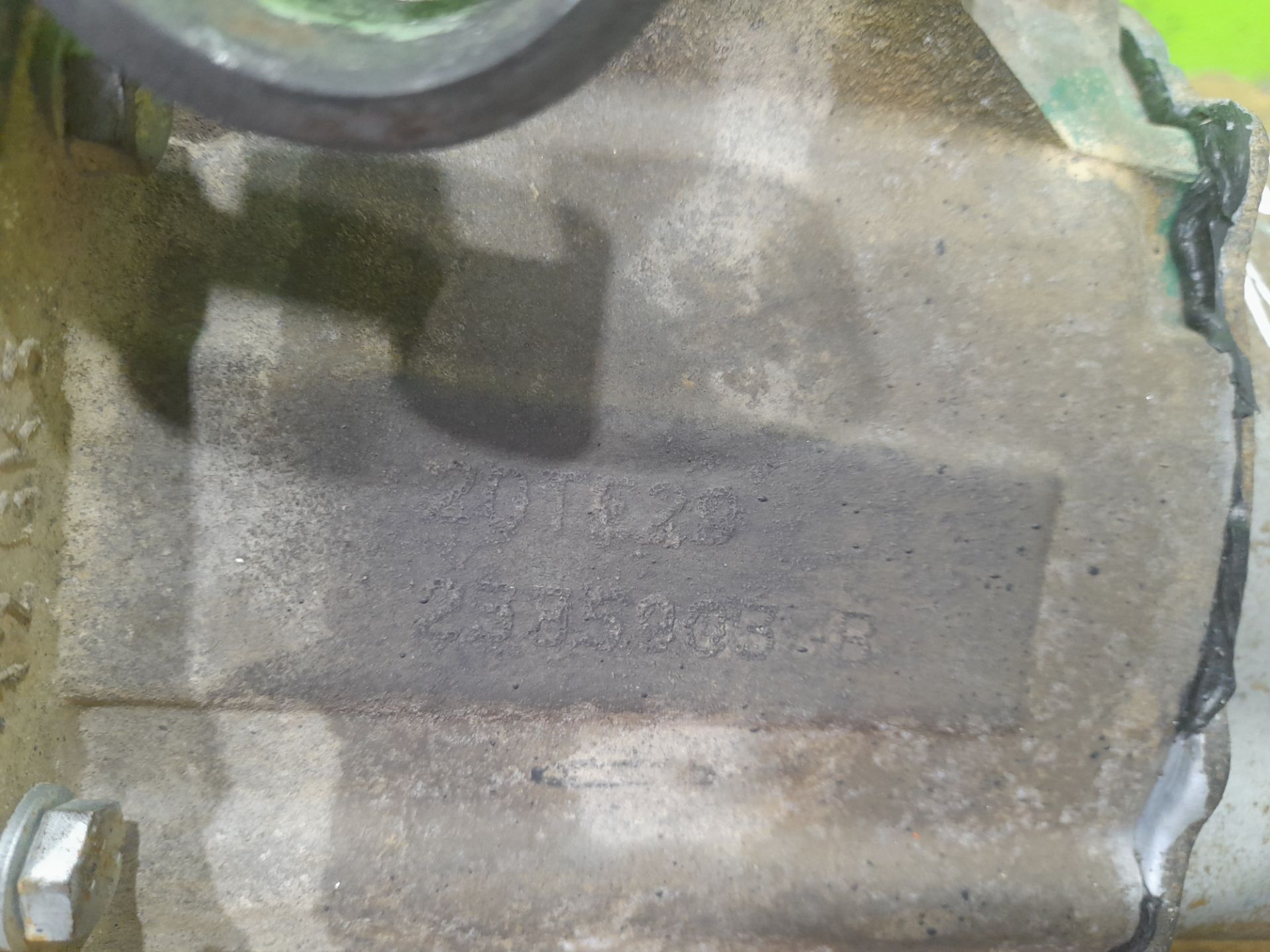 Caja cambios   no identificado