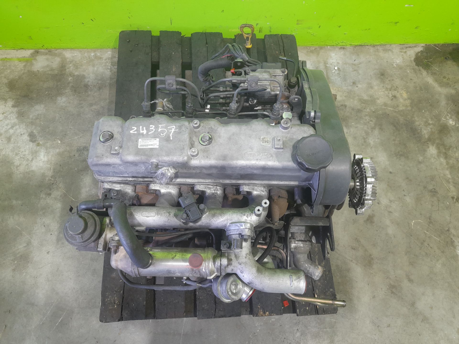 Motor completo kia  no identificado