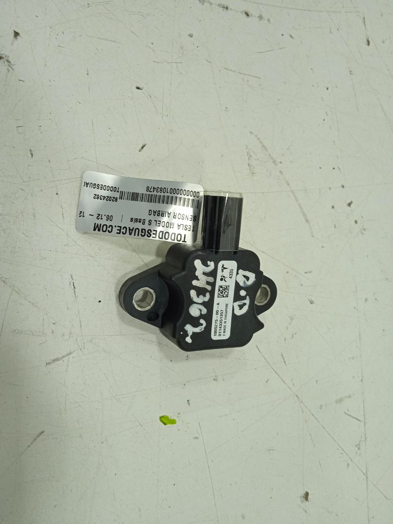 Sensor airbag tesla model s basis