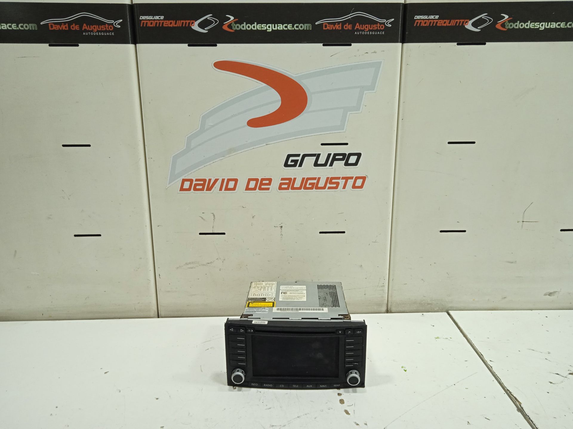 Sistema audio / radio cd volkswagen touareg (7la) tdi v10