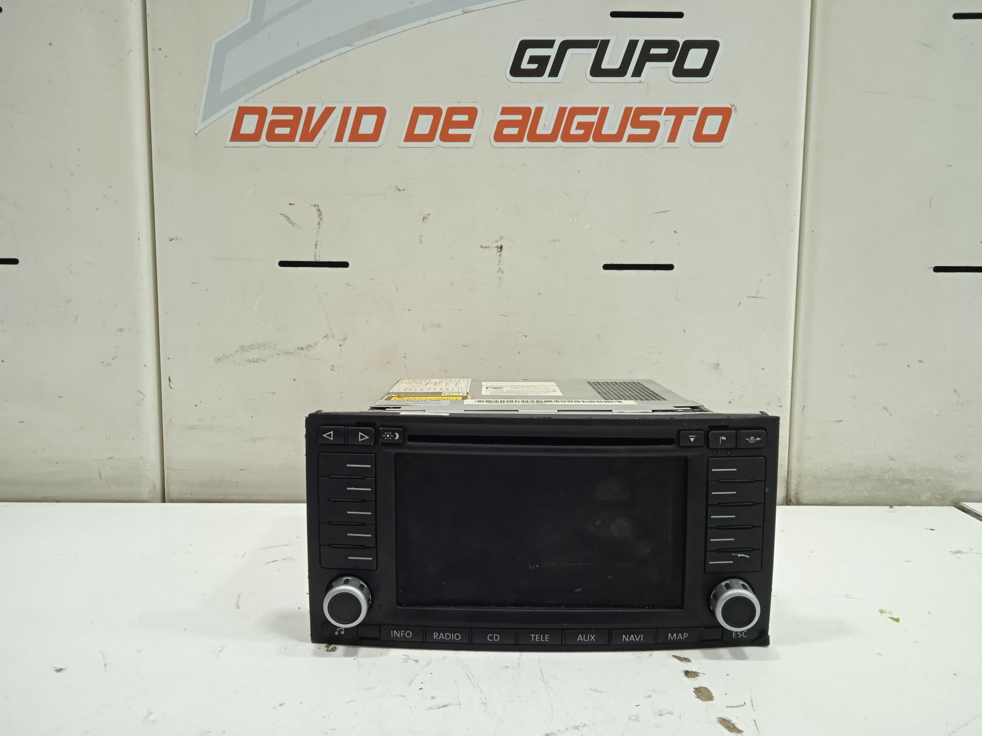 Sistema audio / radio cd volkswagen touareg (7la) tdi v10
