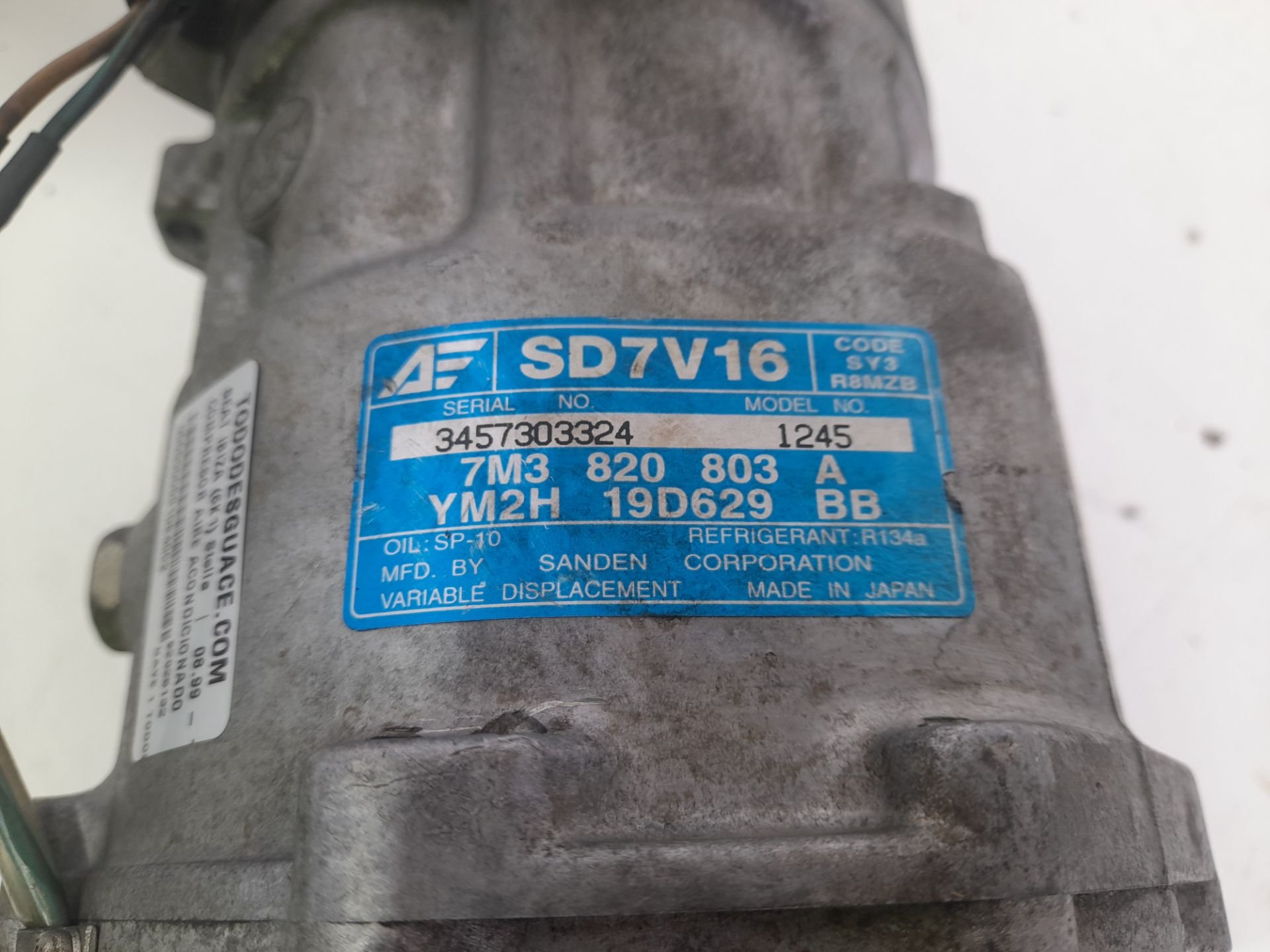 Compresor aire acondicionado seat ibiza (6k1) stella