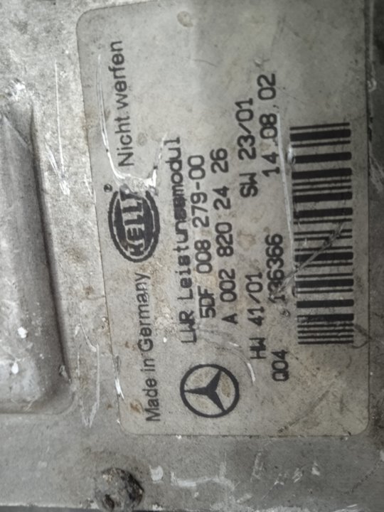 Faro izquierdo mercedes-benz clase e (bm 211) berlina e 320 cdi (211.022)