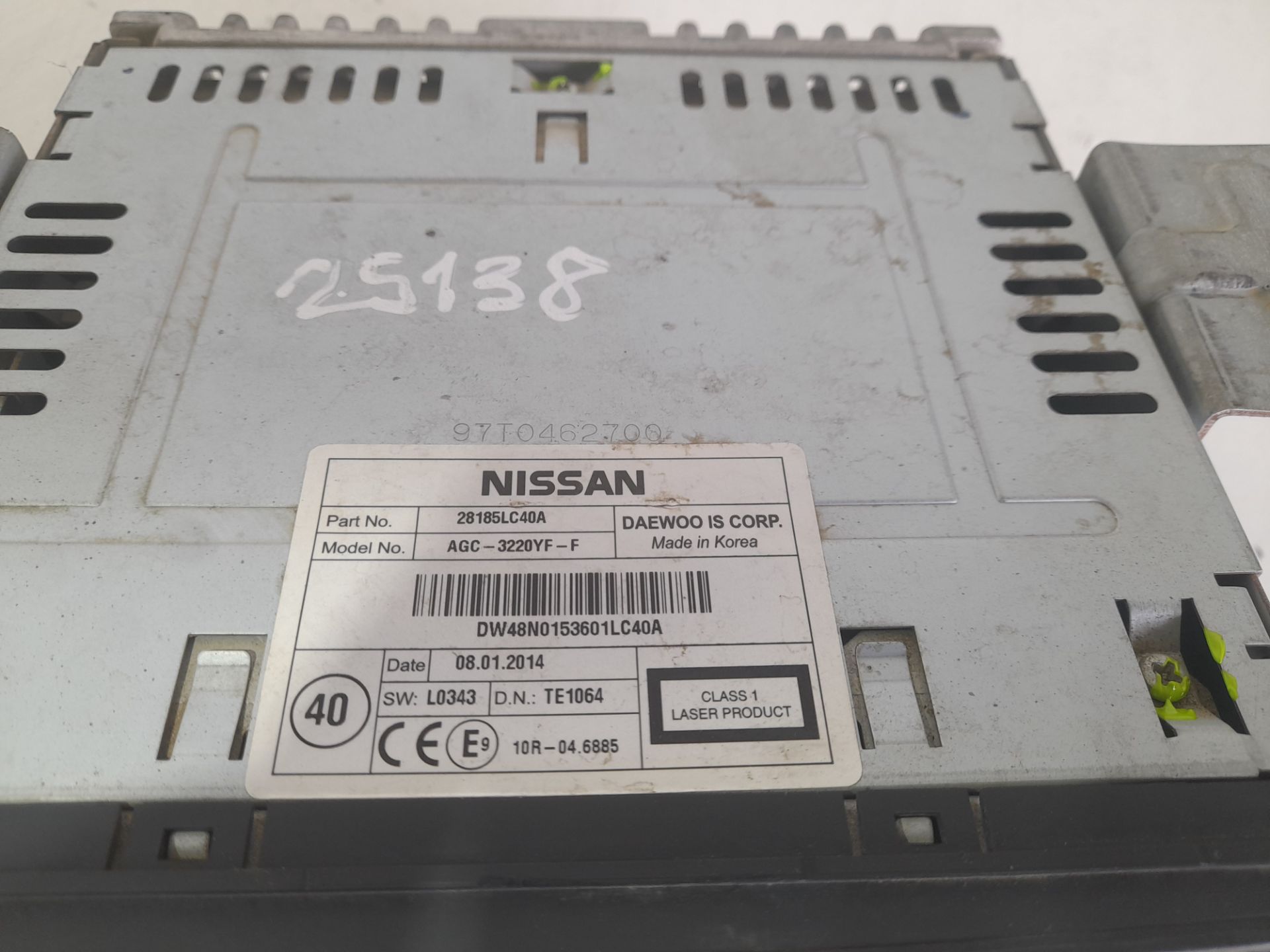 Sistema audio / radio cd nissan nt400 cabstar cabstar 35.xx cabina simple ca