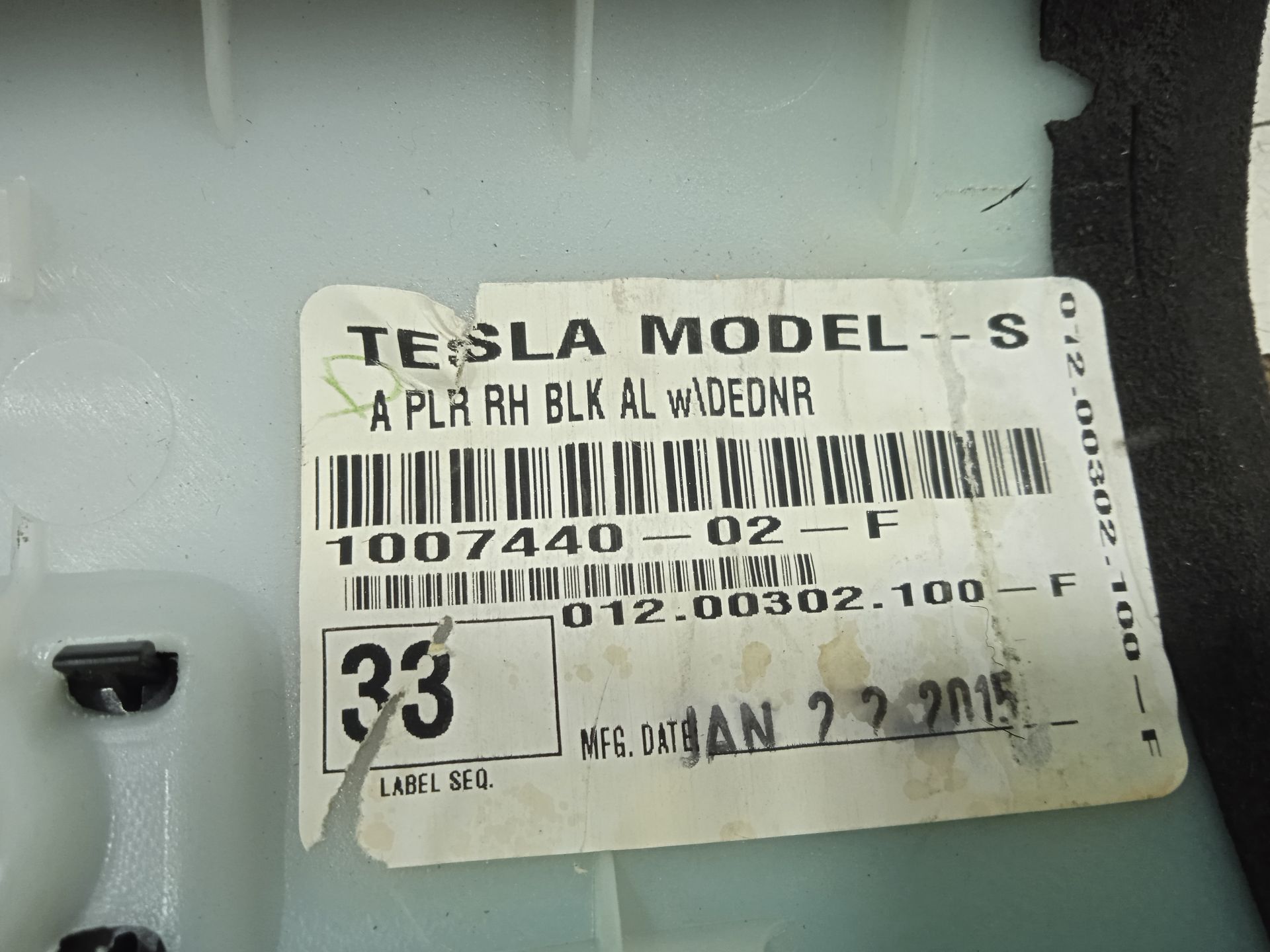 Moldura tesla model s basis