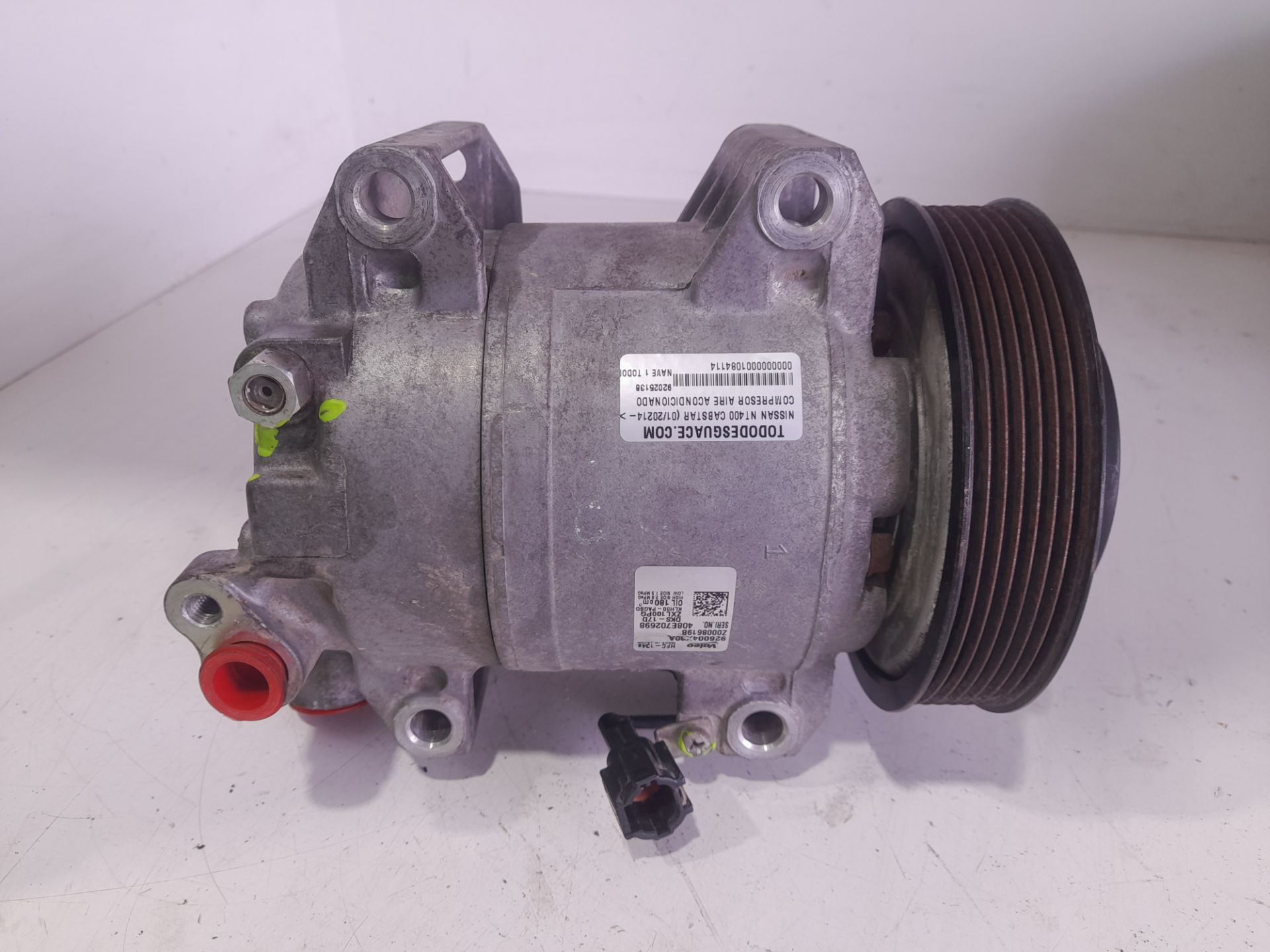Compresor aire acondicionado nissan nt400 cabstar cabstar 35.xx cabina simple ca