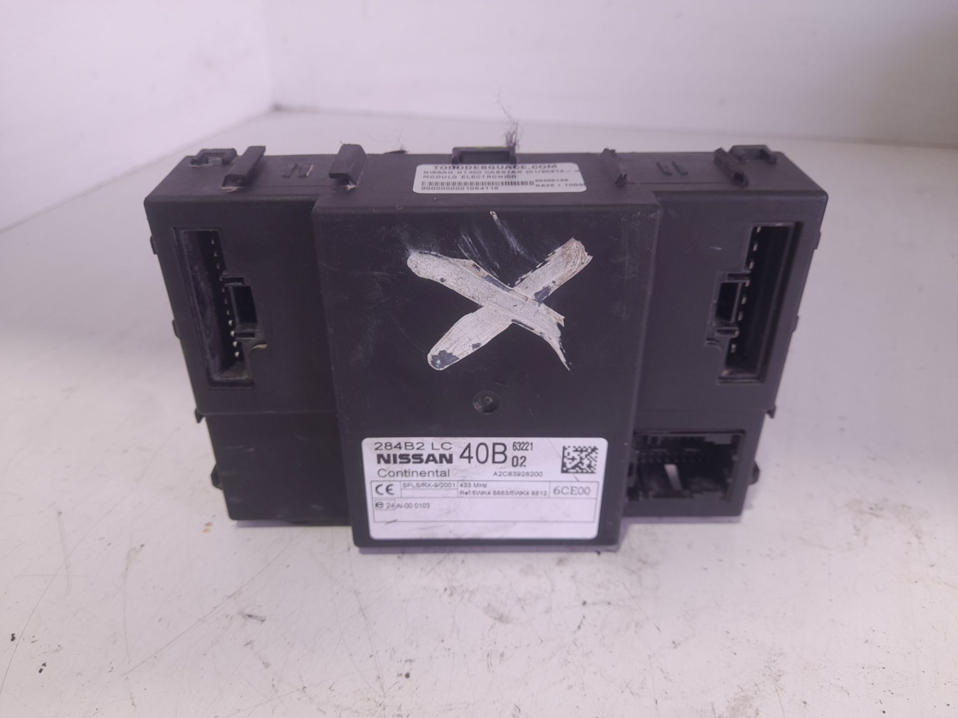 Modulo electronico nissan nt400 cabstar cabstar 35.xx cabina simple ca