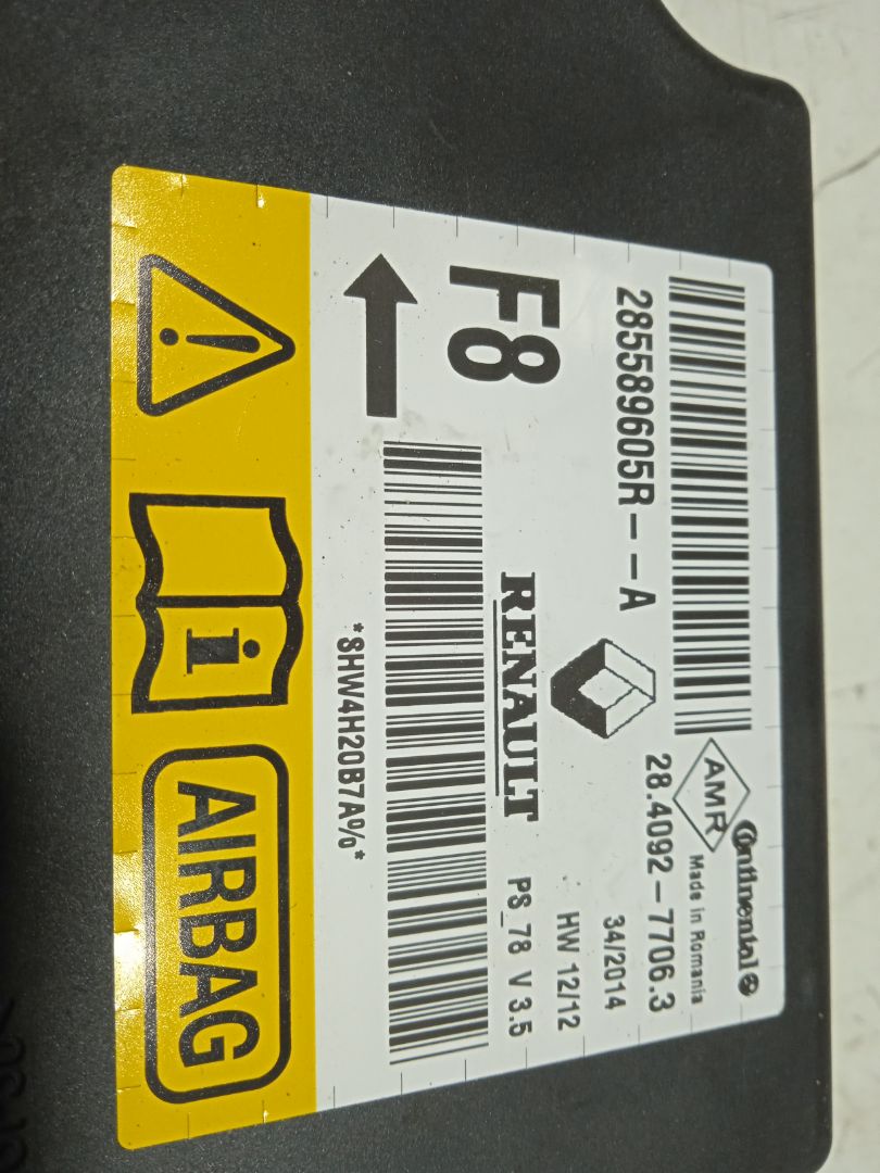 Centralita airbag renault  no identificado
