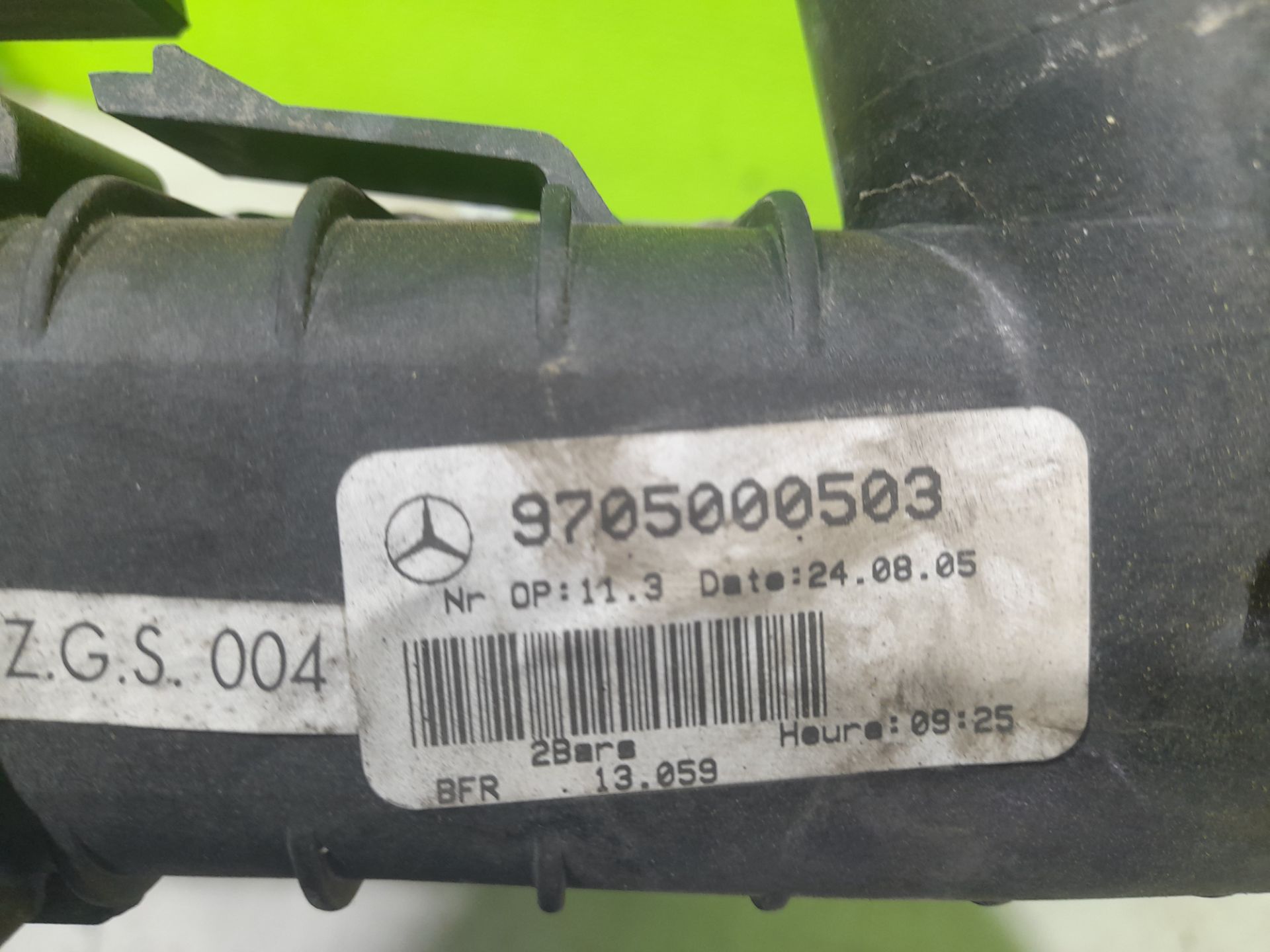 Radiador agua mercedes-benz atego 2 4-zyl. 4x2 bm 970246 (2005) 