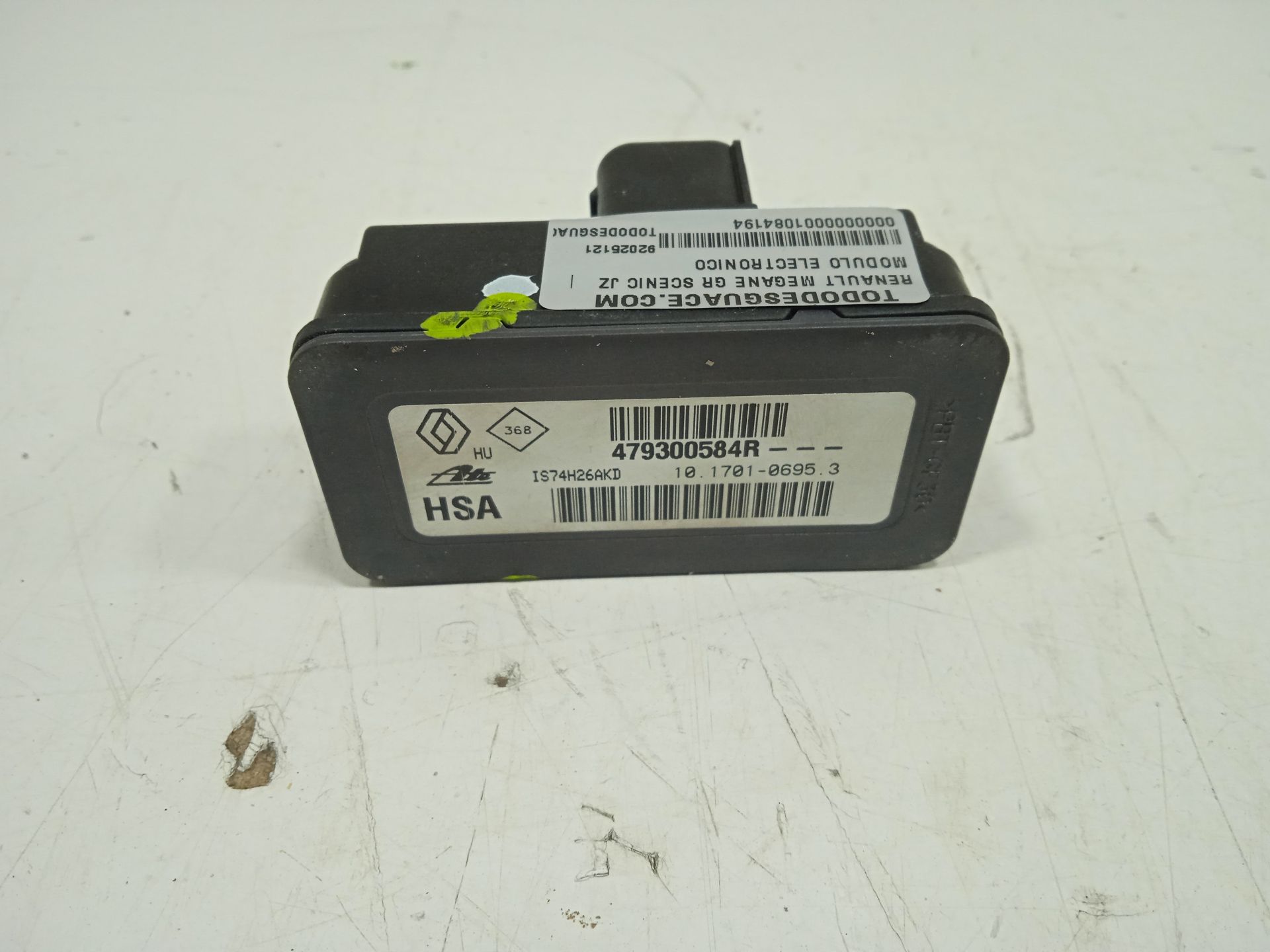 Modulo electronico renault  no identificado