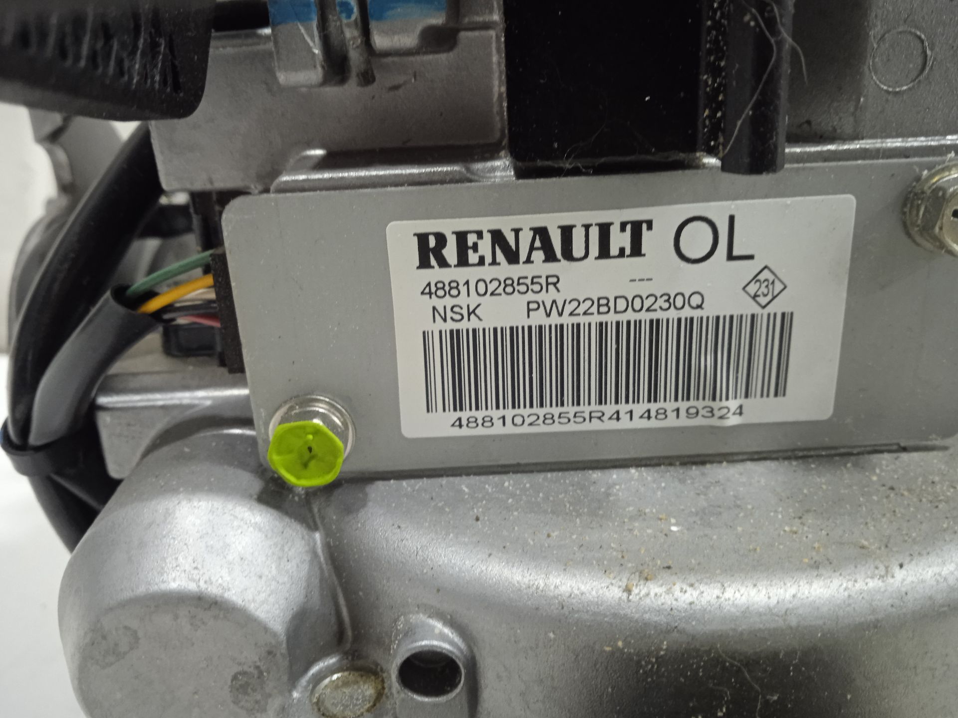 Columna direccion renault  no identificado