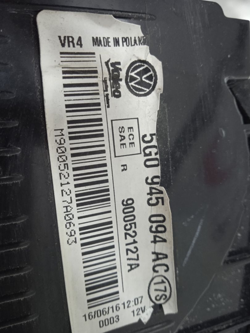No identificado volkswagen golf vii (5g1be1) bluemotion