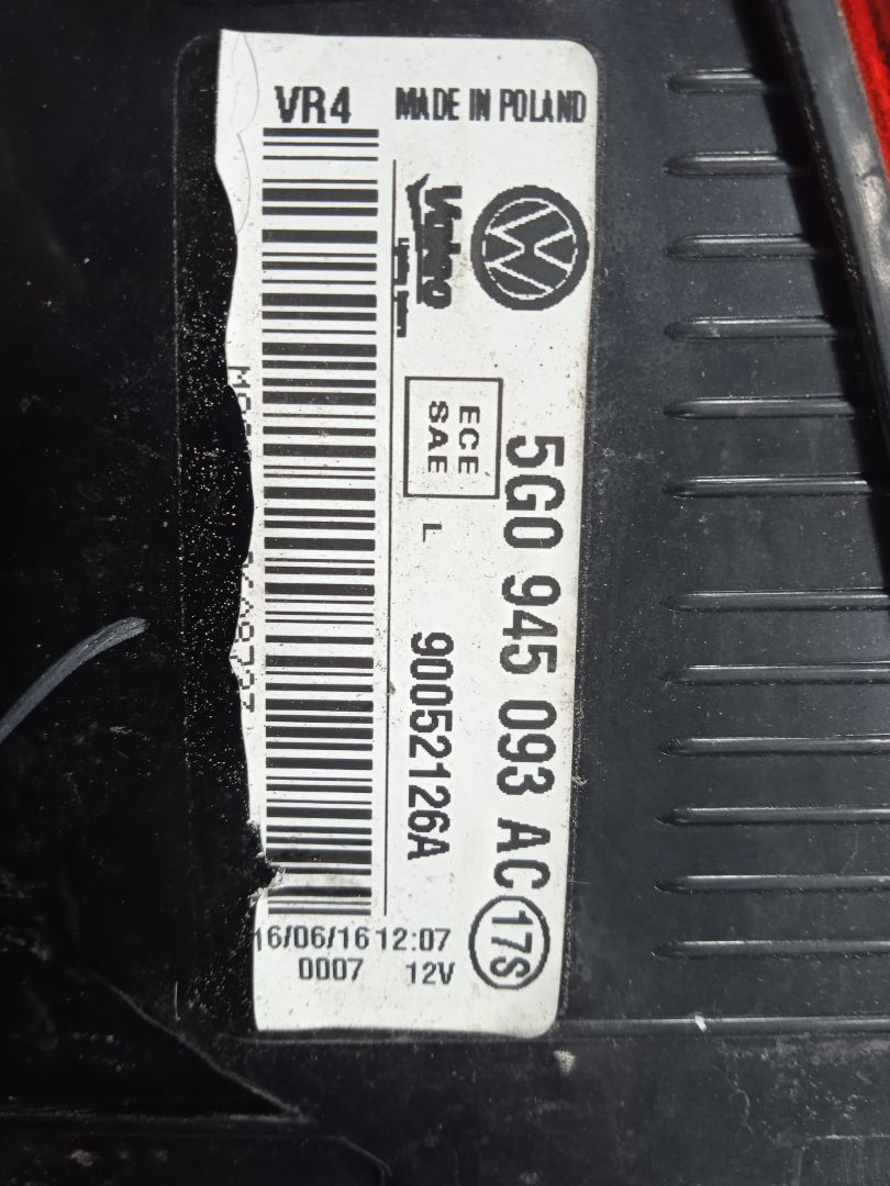 No identificado volkswagen golf vii (5g1be1) bluemotion