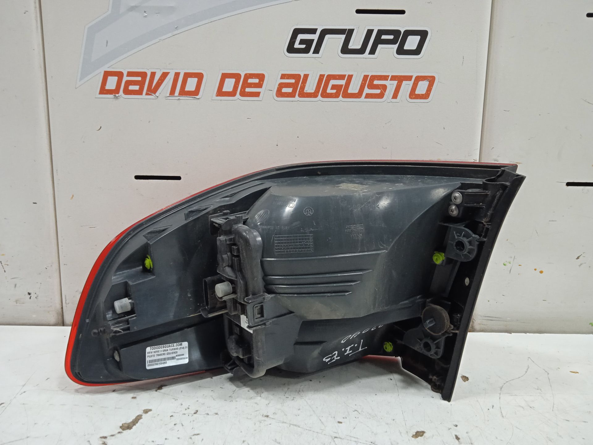 Piloto trasero izquierdo bmw serie 3 gran turismo (f34) 318d