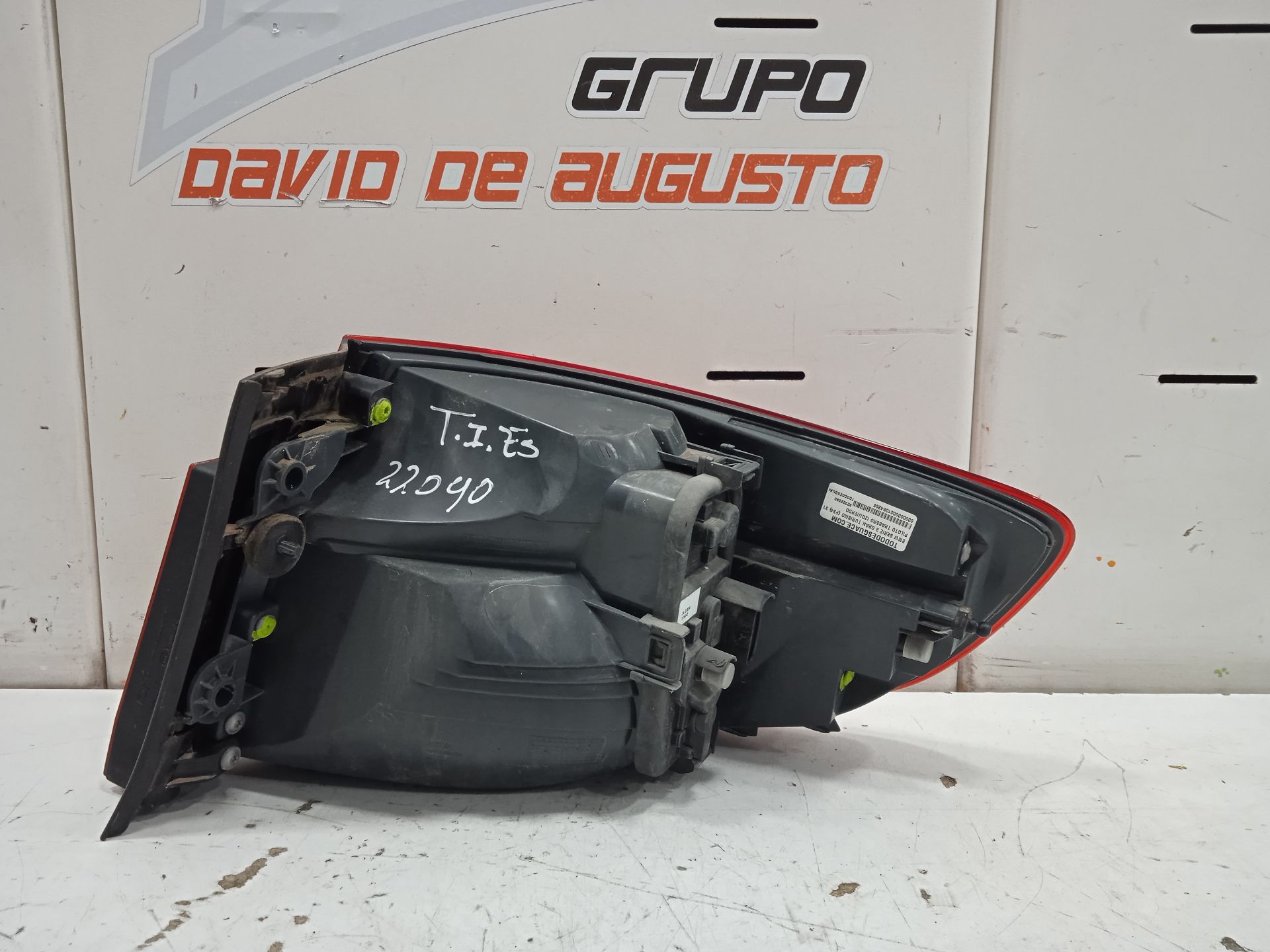 Piloto trasero izquierdo bmw serie 3 gran turismo (f34) 318d