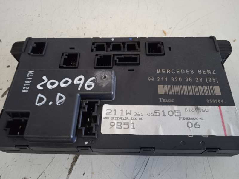 Modulo confort mercedes-benz clase e (bm 211) berlina e 320 cdi (211.026)
