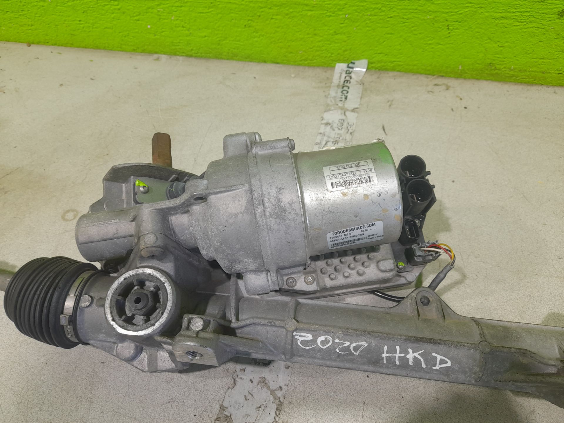 Cremallera direccion peugeot 207 xt