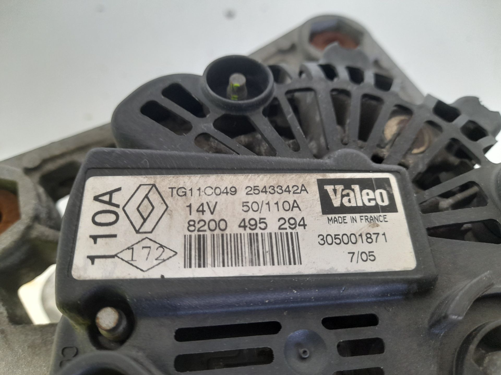 Alternador   no identificado