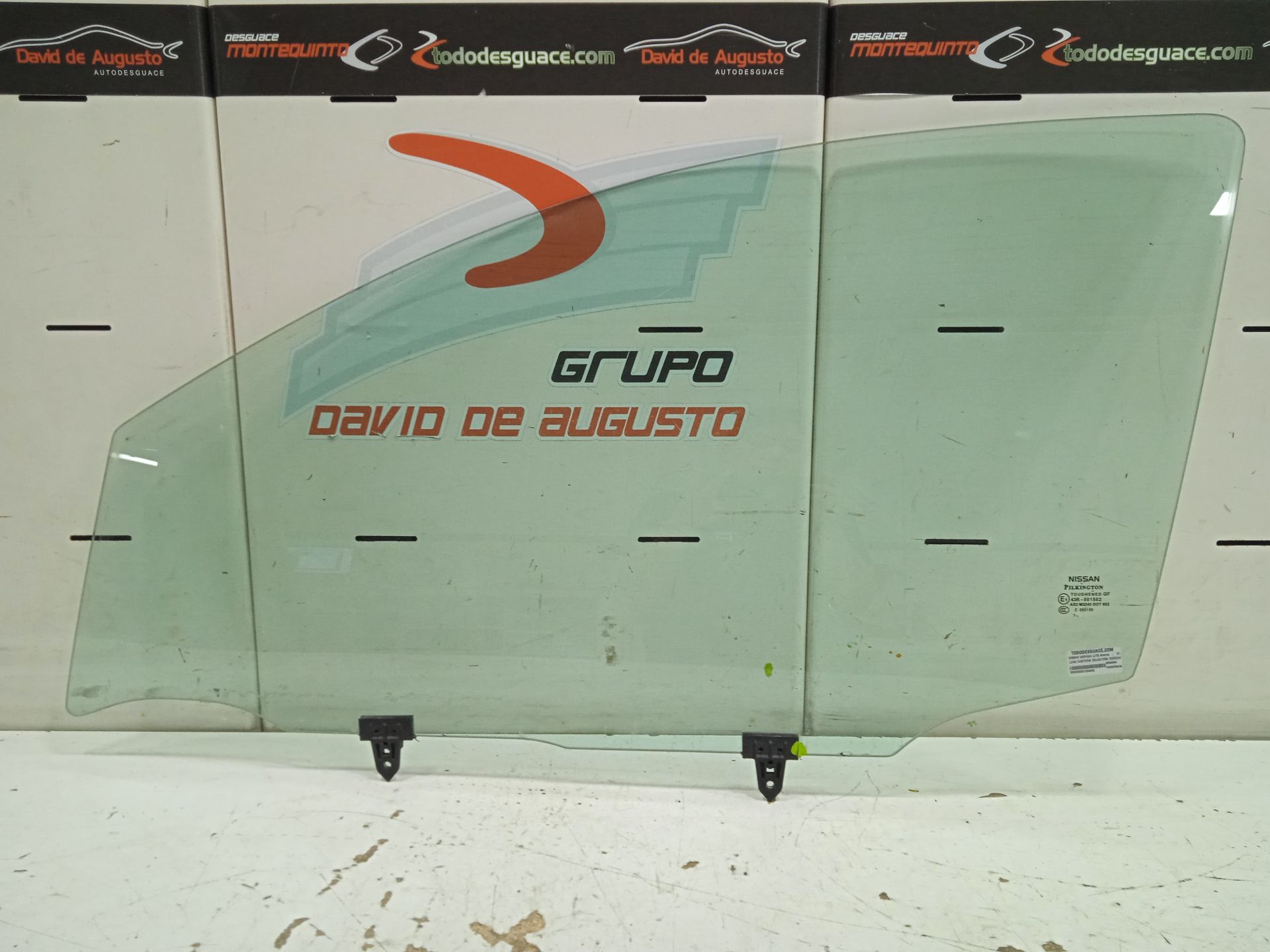 Luna delantera derecha nissan qashqai (j10) acenta