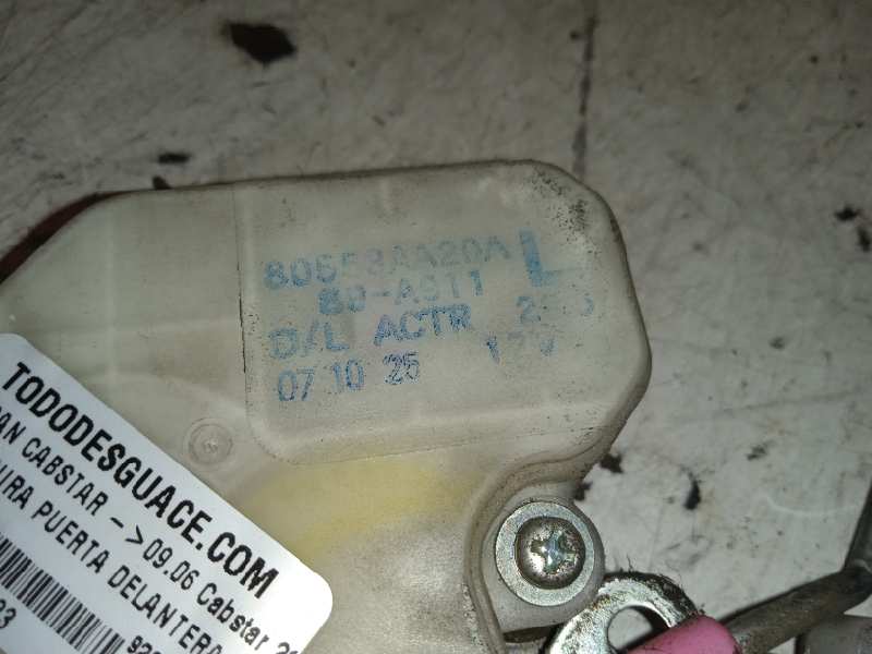 Cerradura puerta delantera izquierda nissan cabstar cabstar 28.xx cabina simple ca