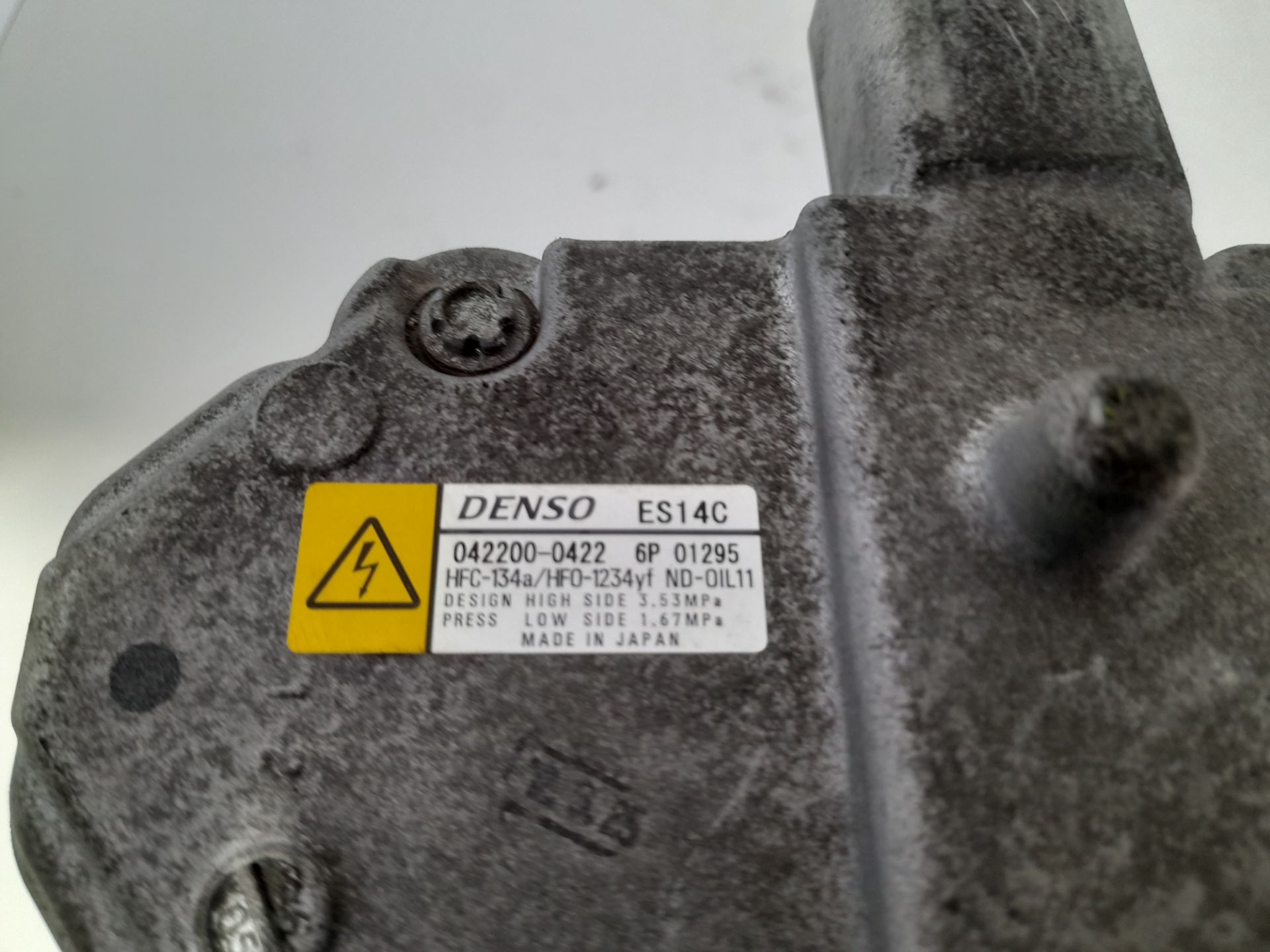 Compresor aire acondicionado toyota prius (zvw30) plugin hybrid advance