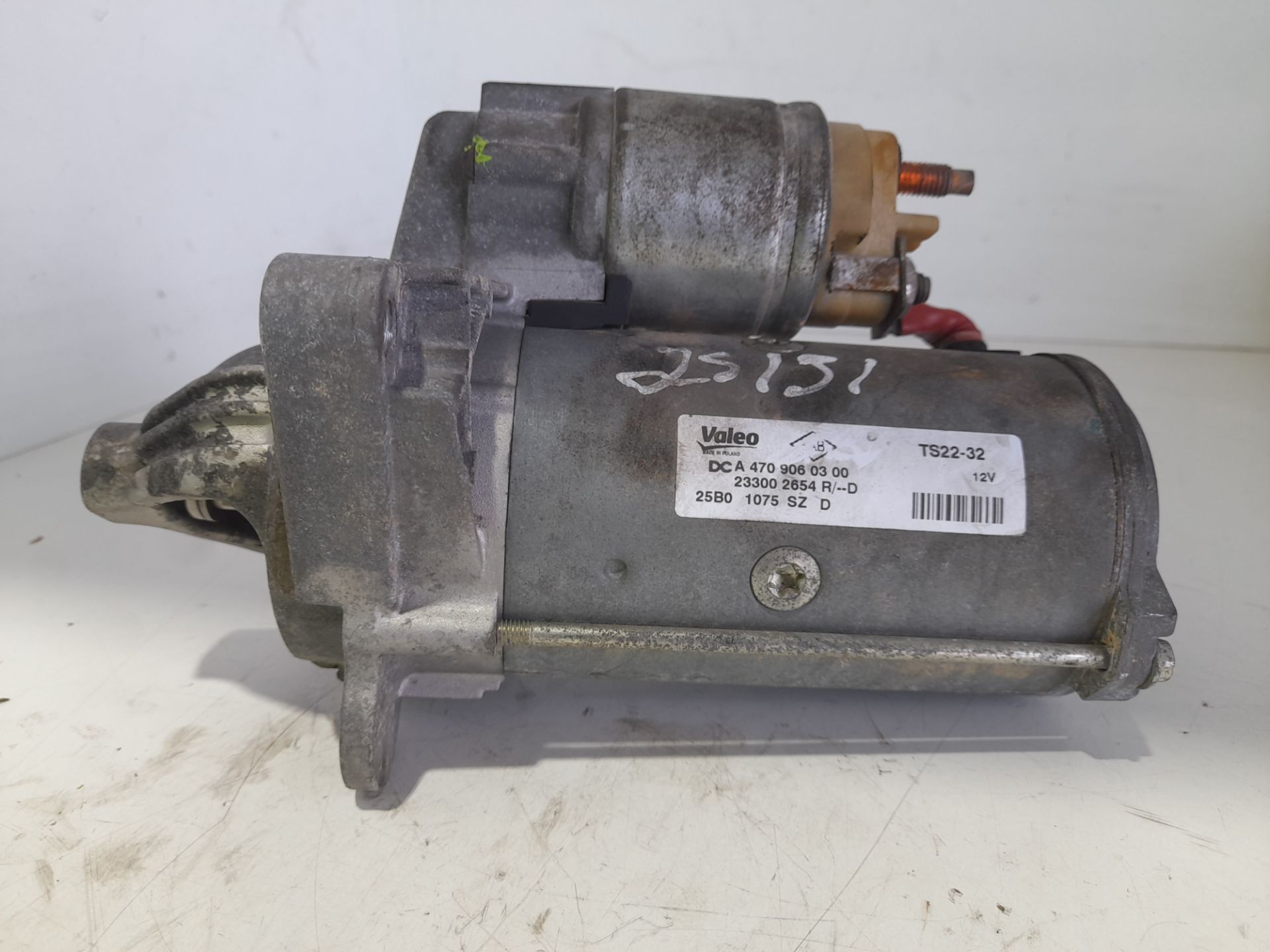 Motor arranque renault  no identificado