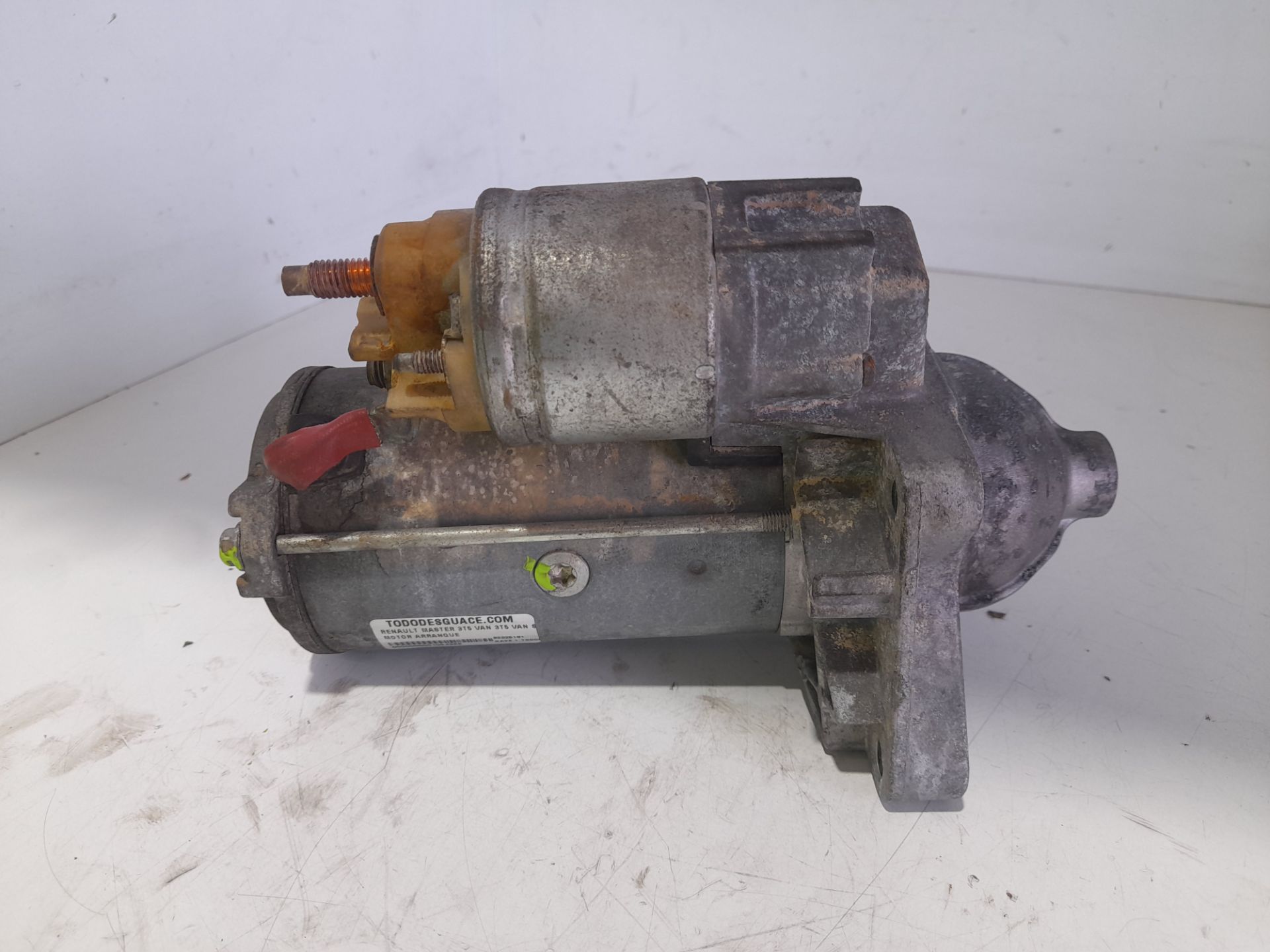 Motor arranque renault  no identificado