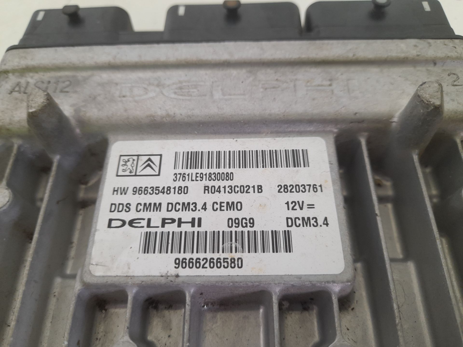 Centralita motor uce citroen c5 berlina 2.0 hpi exclusive