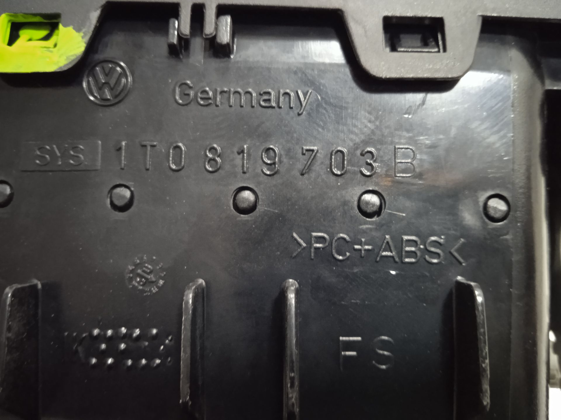 No identificado volkswagen touran (1t2) advance