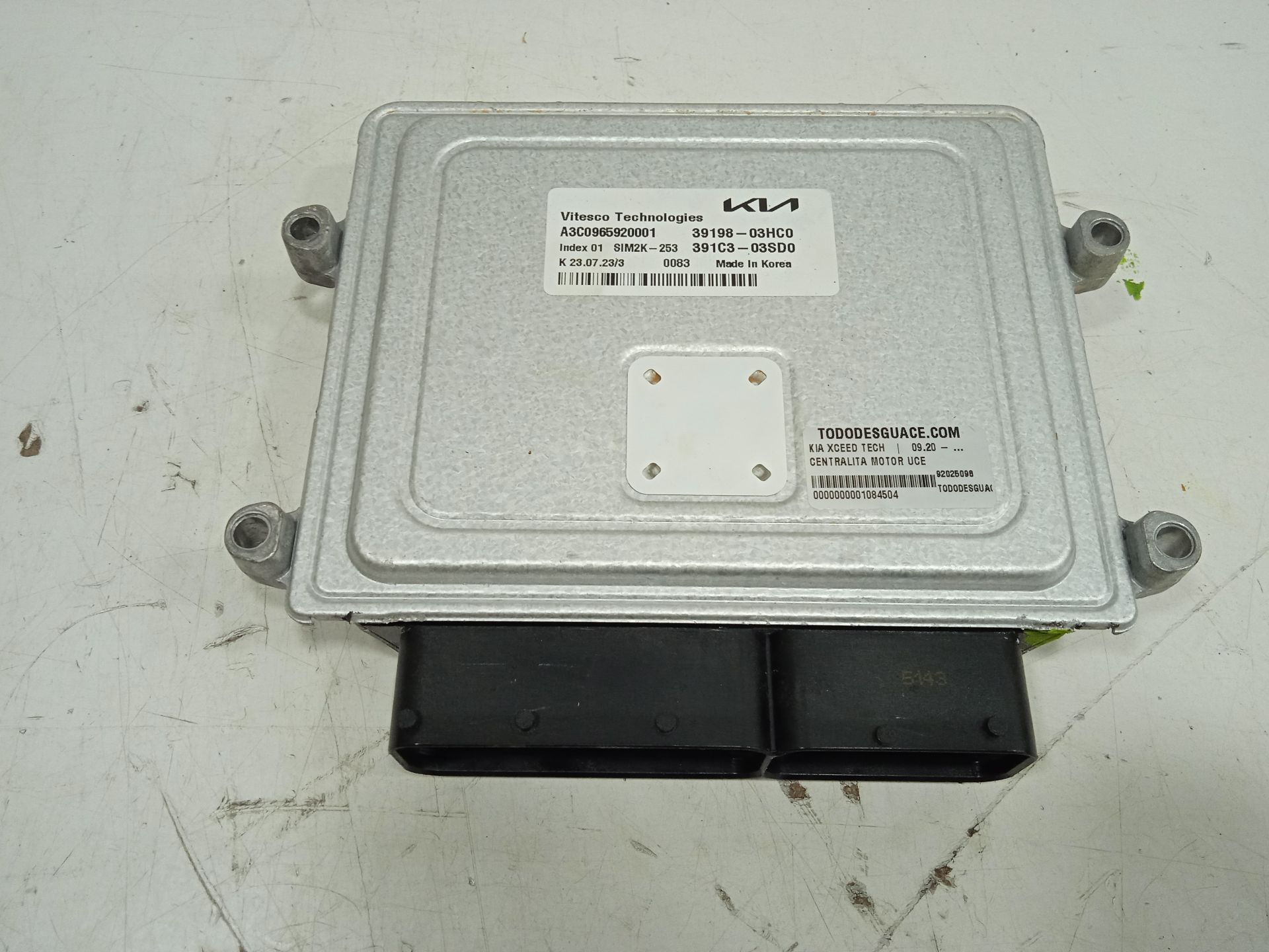 Centralita motor uce kia xceed tech