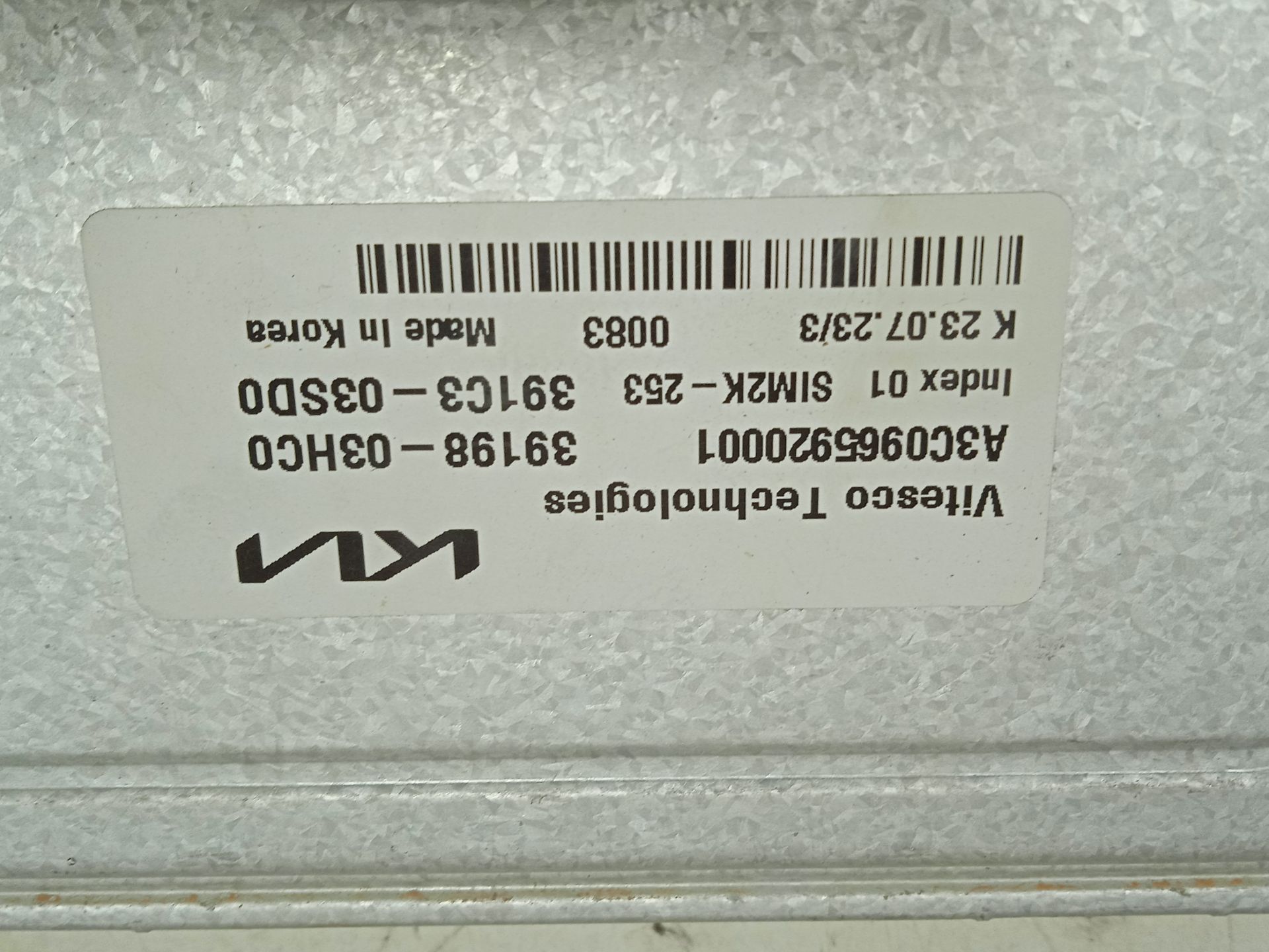 Centralita motor uce kia xceed tech